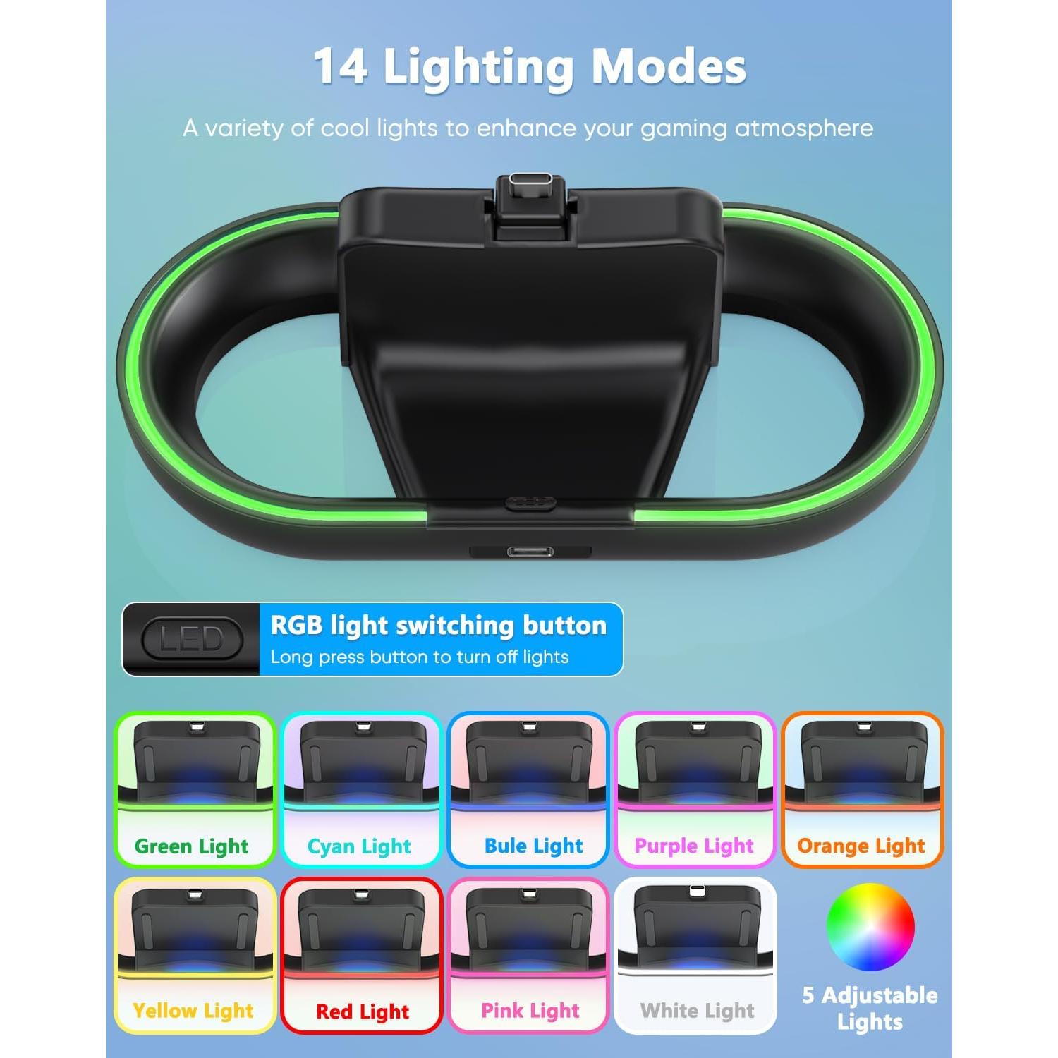 Base de Carga FYOUNG para PlayStation Portal - Soporte RGB