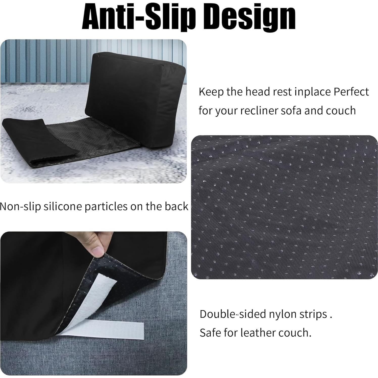 Cojín de Cabeza Ergonomico Sokoro para Silla Reclinable Negro