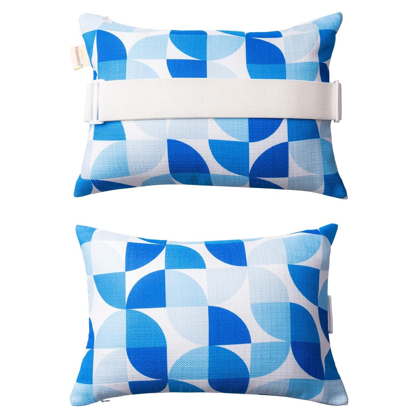 Cojines para Sillas de Patio VMgreen 28x41 cm Azul Marino