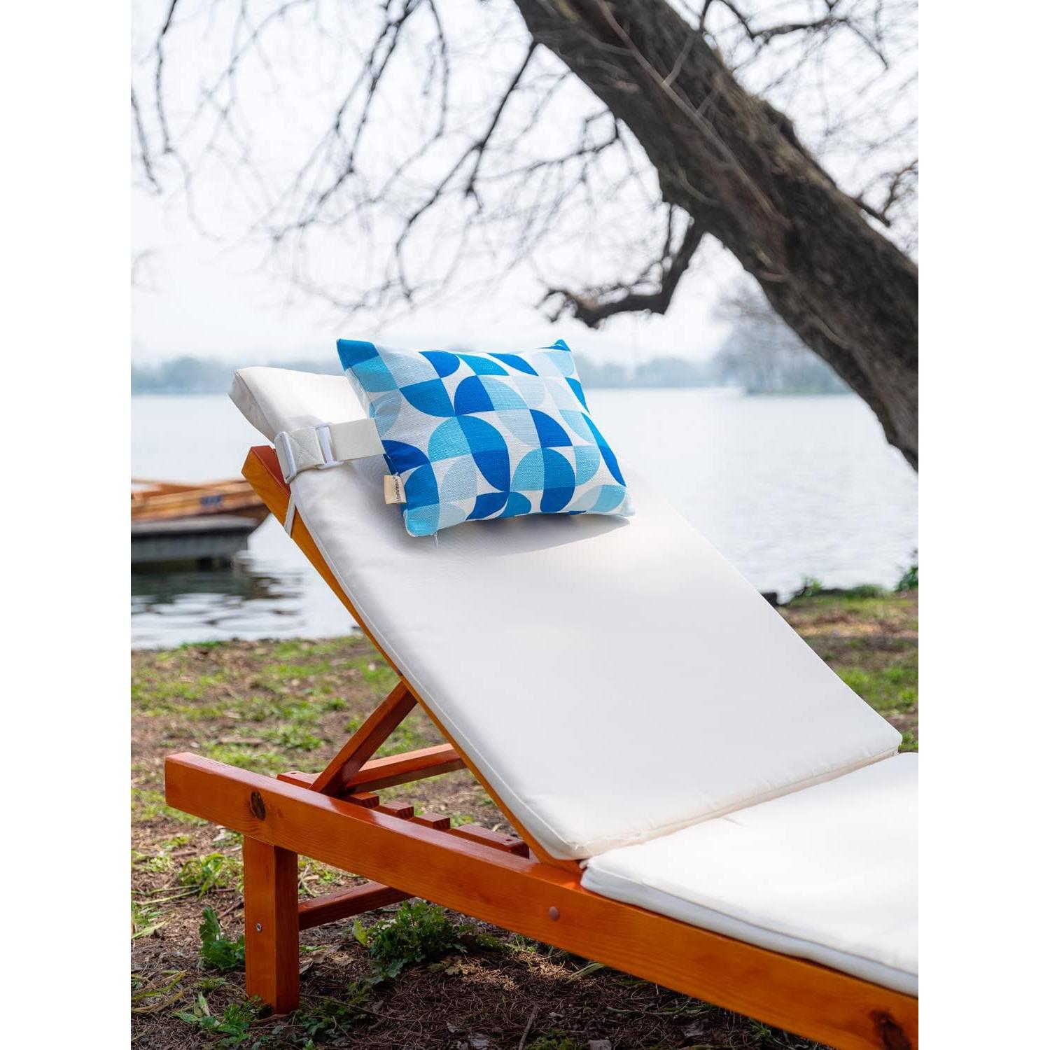 Cojines para Sillas de Patio VMgreen 28x41 cm Azul Marino