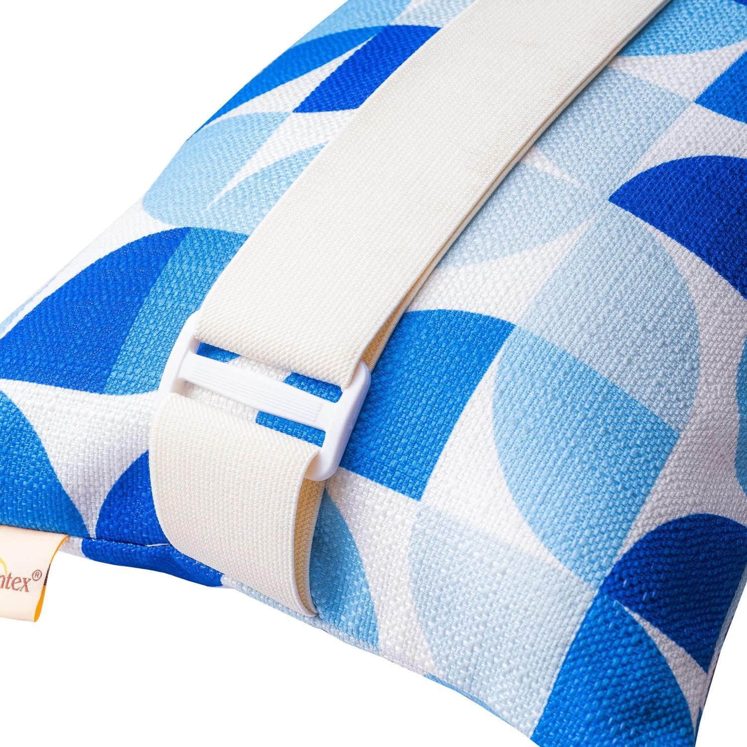 Cojines para Sillas de Patio VMgreen 28x41 cm Azul Marino