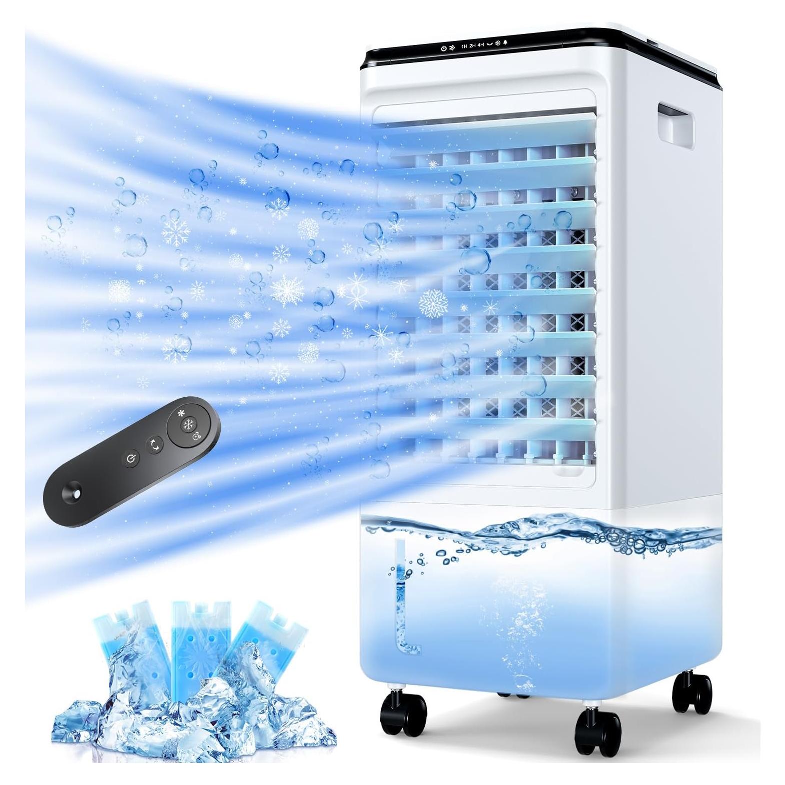 Acondicionador de Aire Portátil ZENGALEFLOW 3 Velocidades 7L