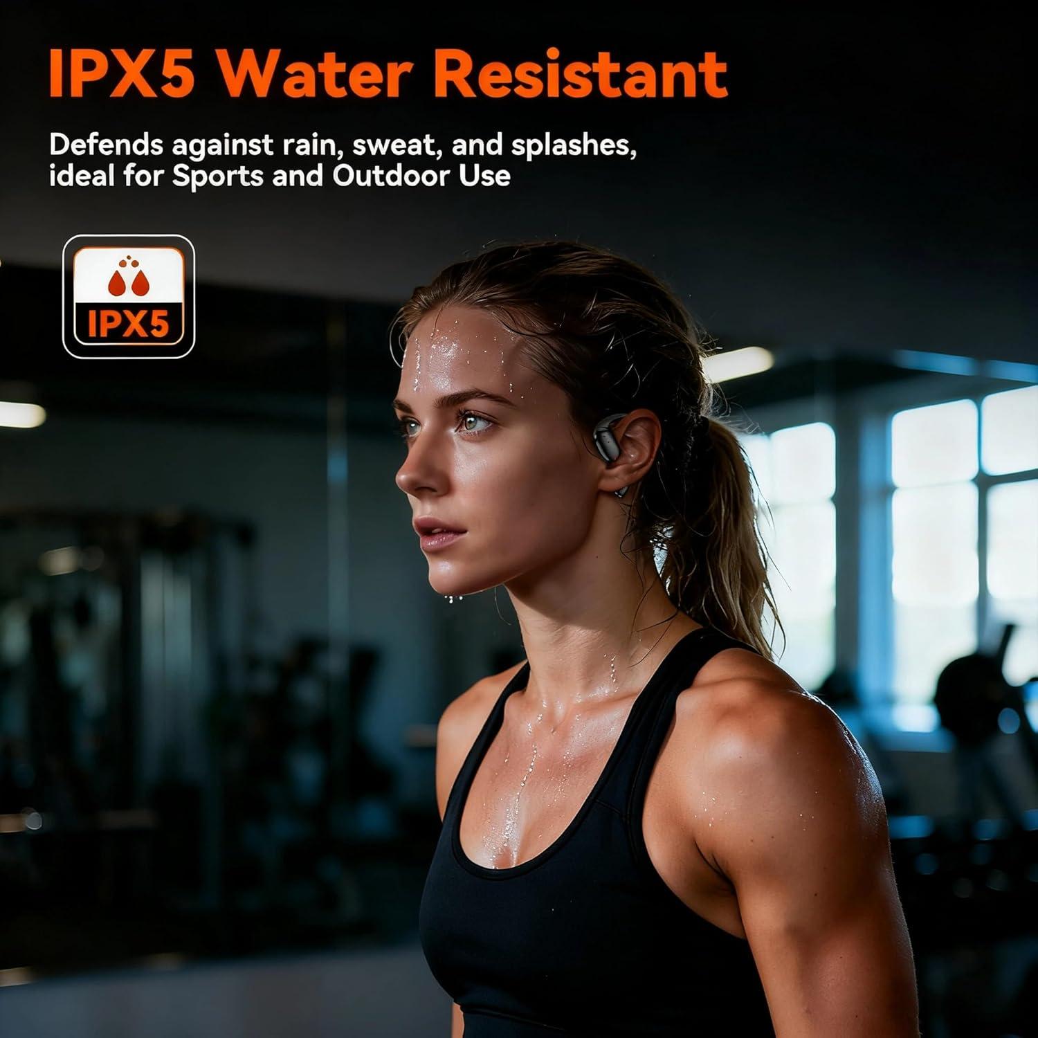 Auriculares Inalámbricos KOPIDOE B20 Conducción Ósea Bluetooth 5.4