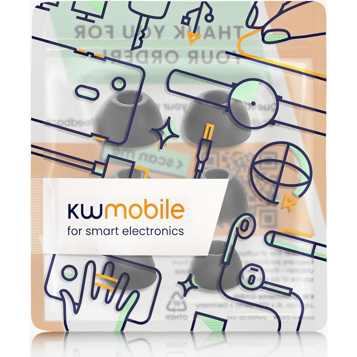 Puntas de Silicona KW-Mobile para Auriculares Anker Soundcore X20