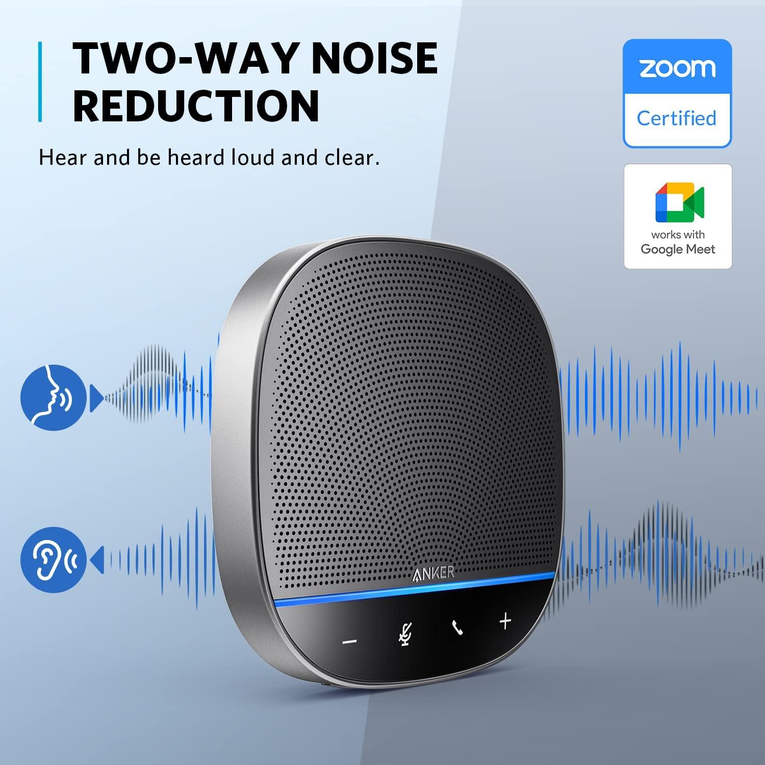 Altavoz Bluetooth Anker PowerConf S500 para Conferencias 360°