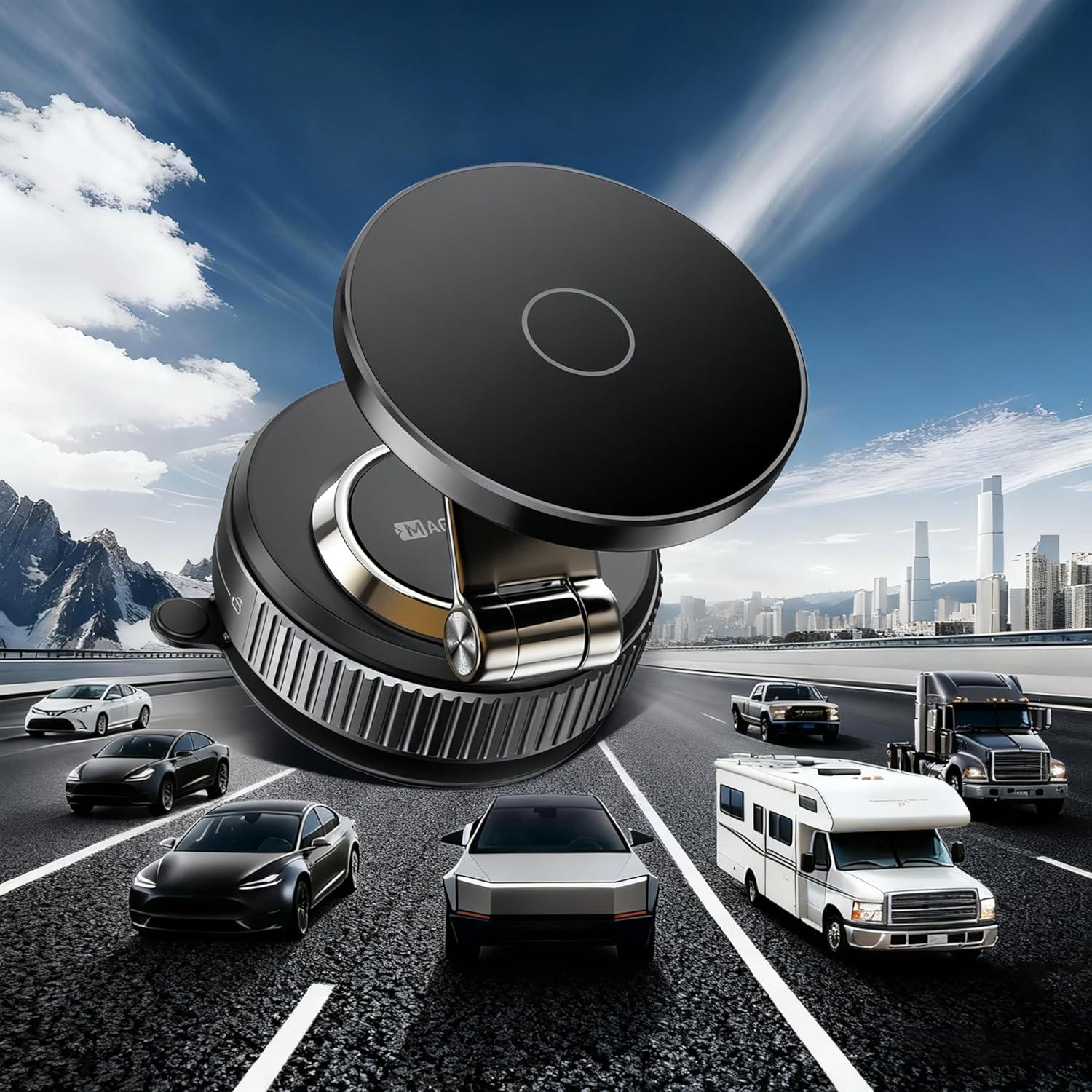 Soporte Magnético para Teléfono de Coche YLBV K003B Ajustable 360°