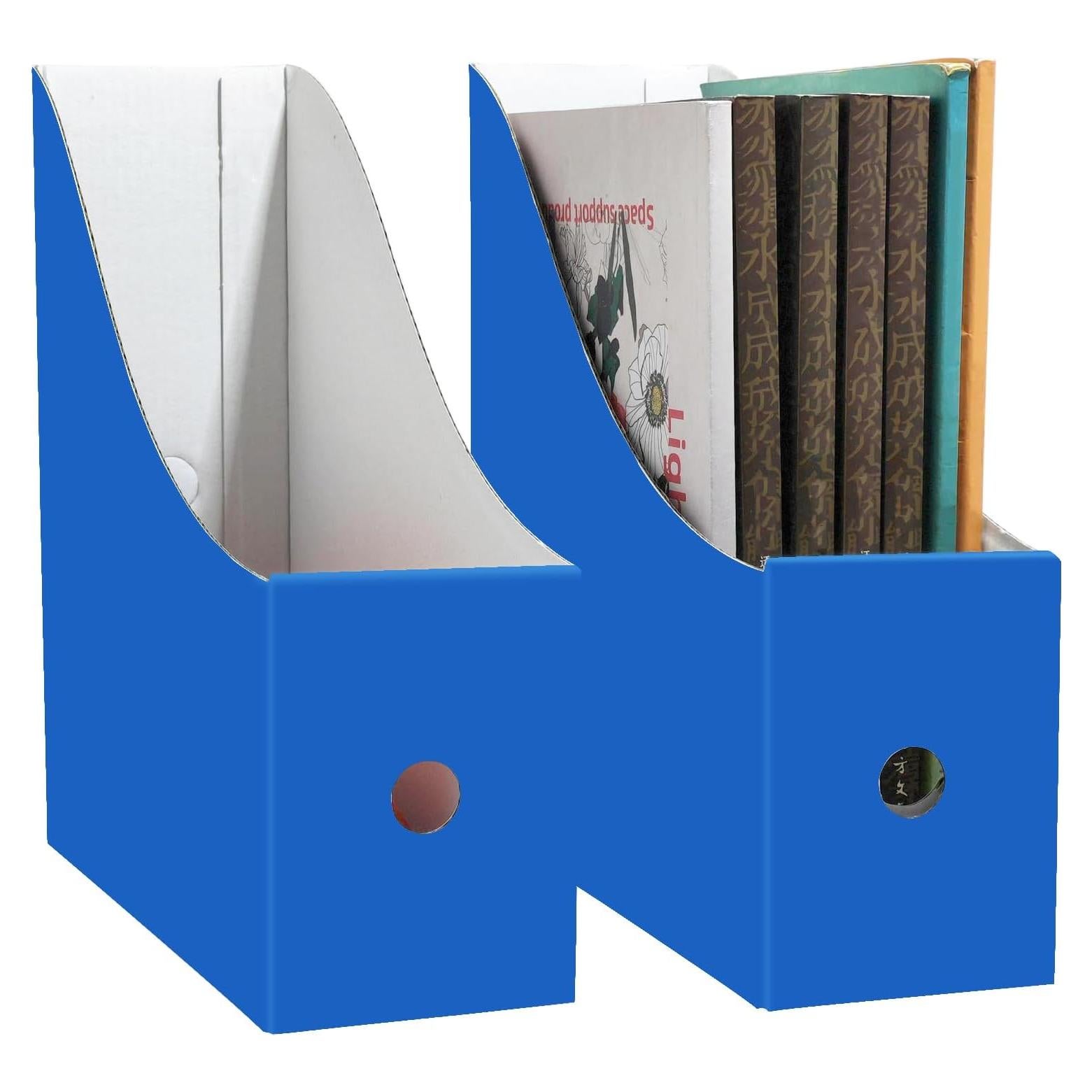 Soporte de Revistas Limitliho 2 Pack Azul 26.9x25.9x8.9 cm