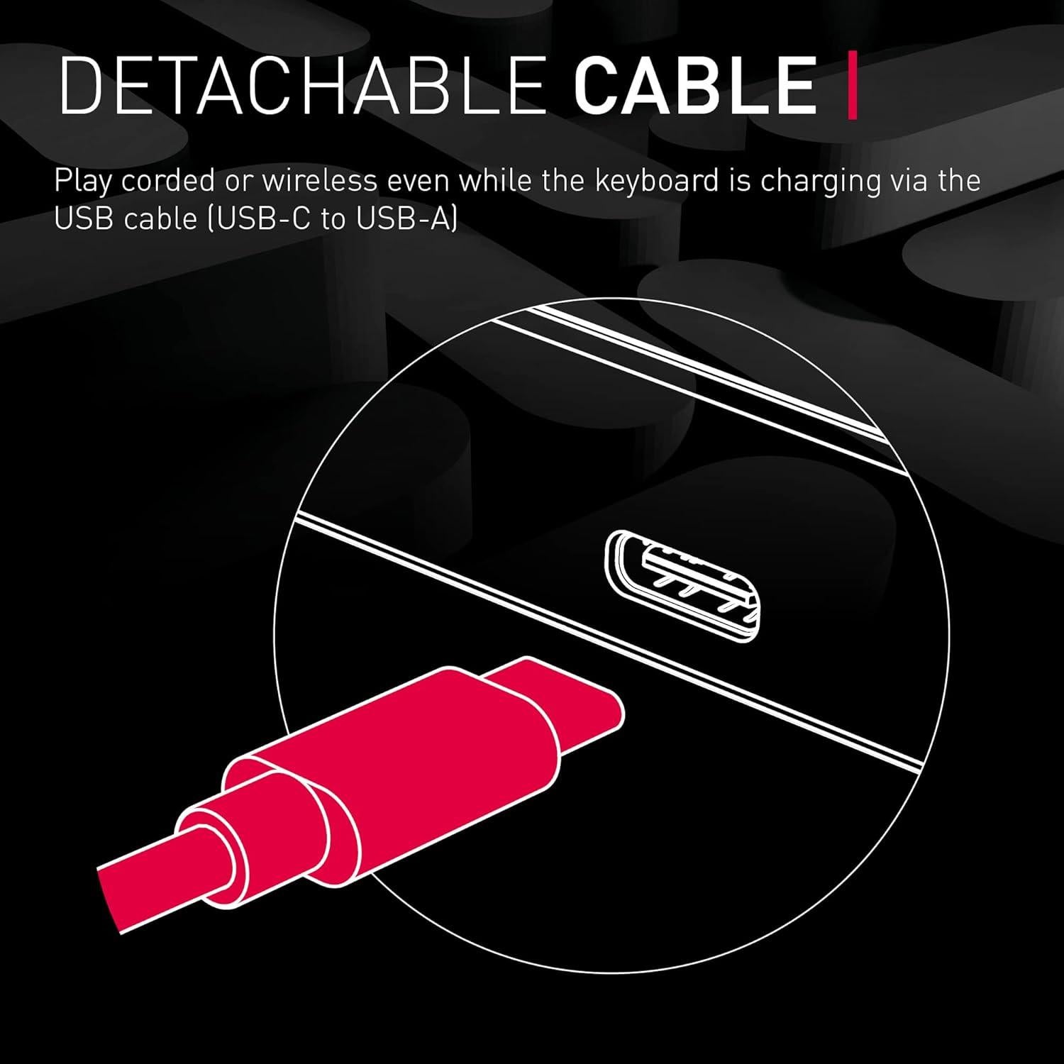 Teclado Gaming Inalámbrico CHERRY MX 8.2 TKL RGB Marrón