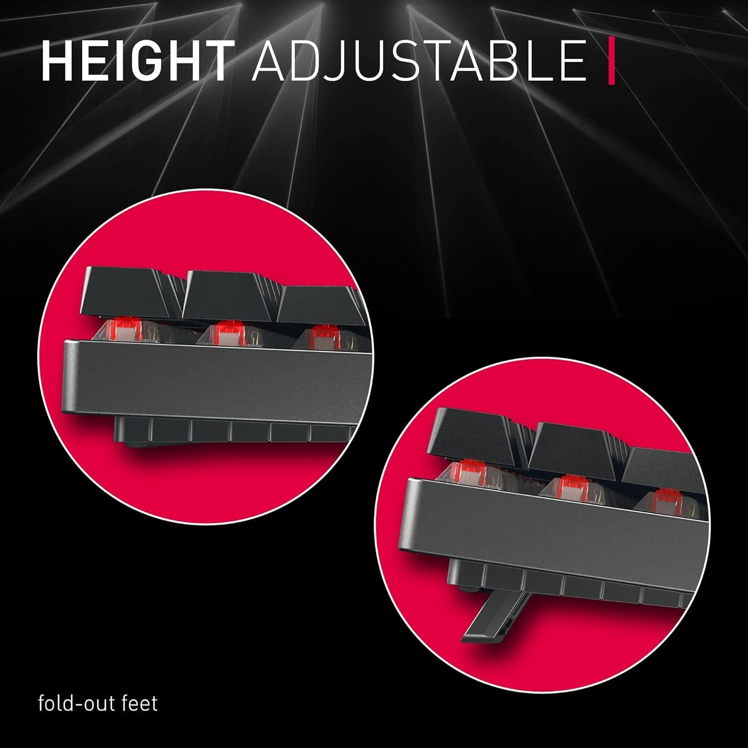 Teclado Gaming Inalámbrico CHERRY MX 8.2 TKL RGB Marrón