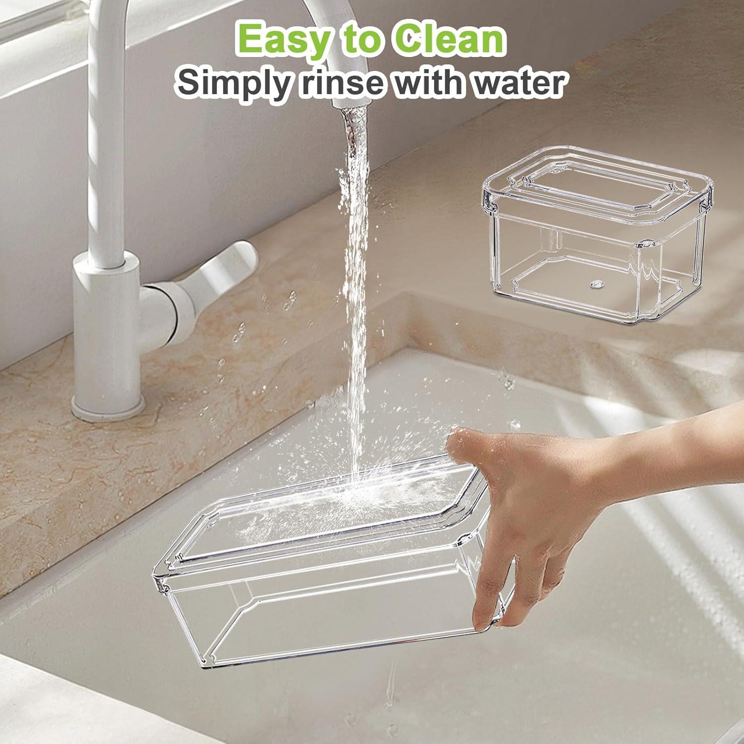 Organizadores de Refrigerador YINGRACE 10 Paquete Apilables