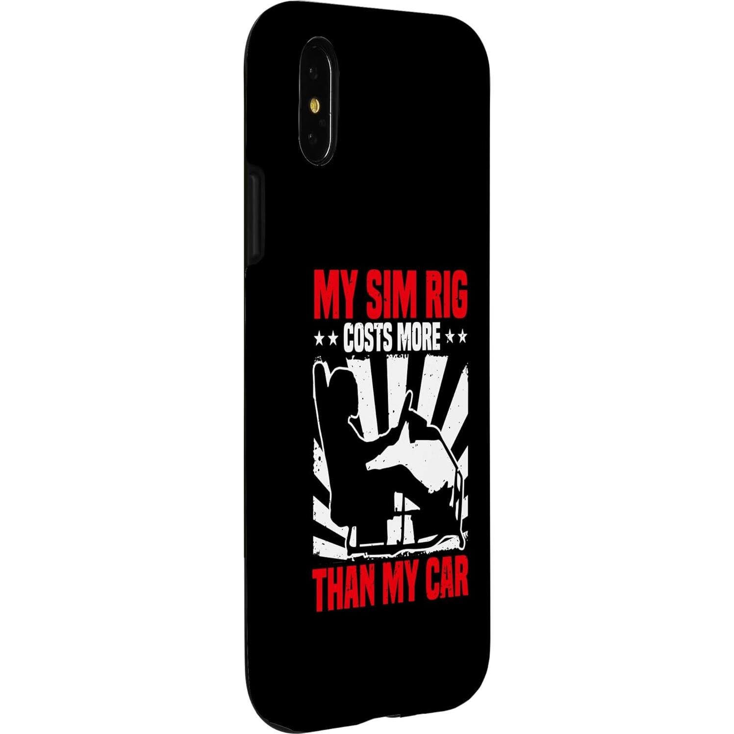 Funda Protectora iPhone X/XS Sim Racing Carrera Virtual