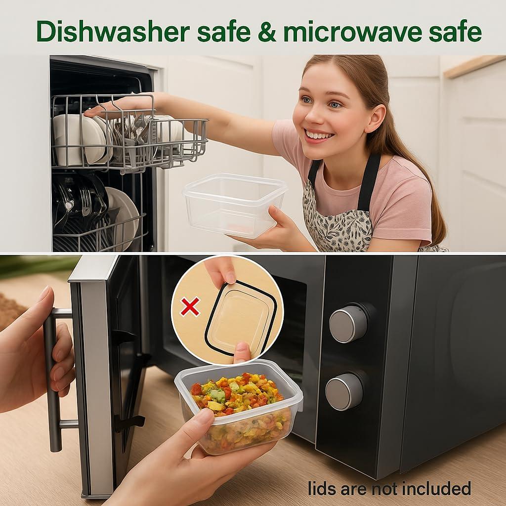 Set de 5 Contenedores de Almacenamiento BreezyHome 1.48kg