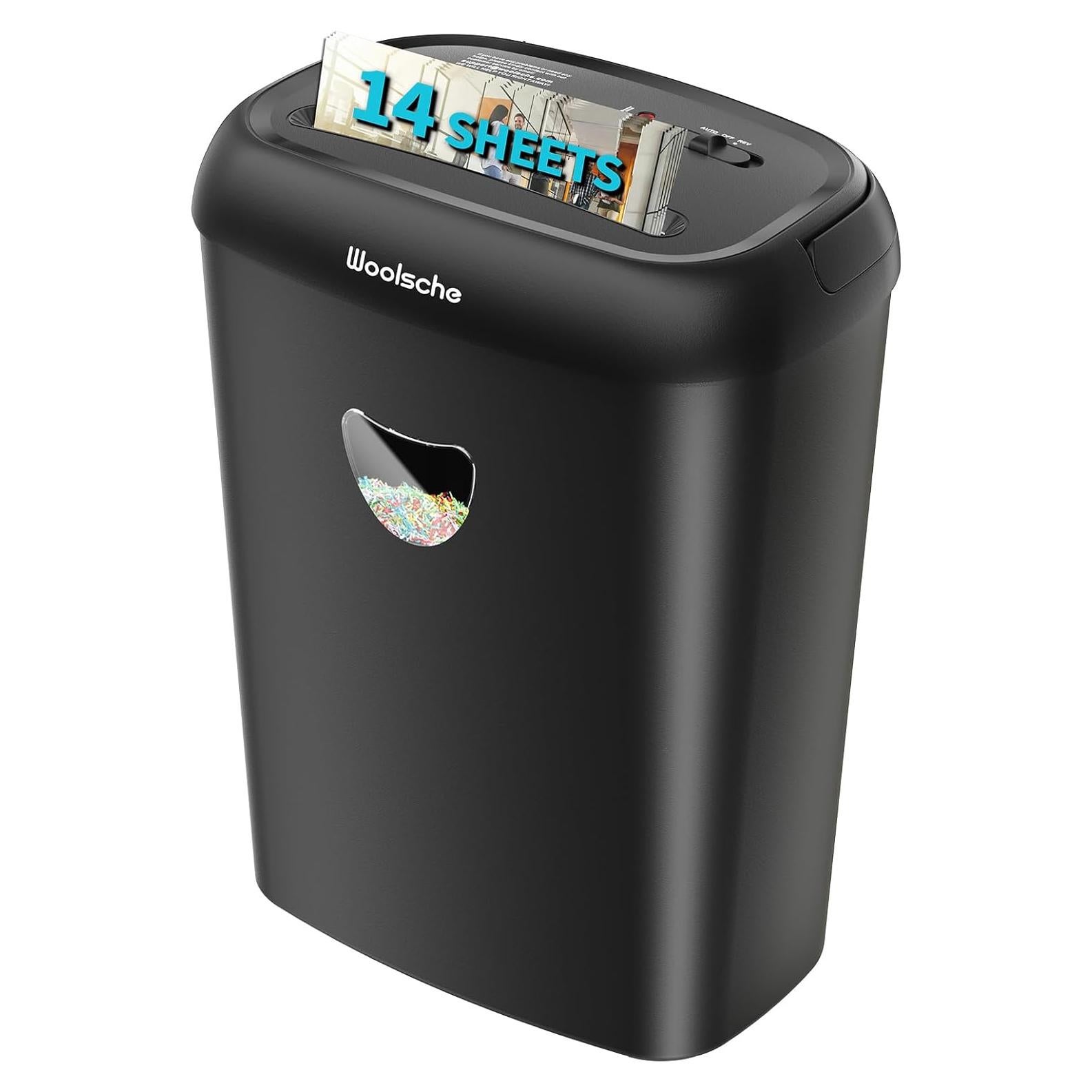 Destructora Woolsche CD210P-14 14 hojas P-4 corte cruzado