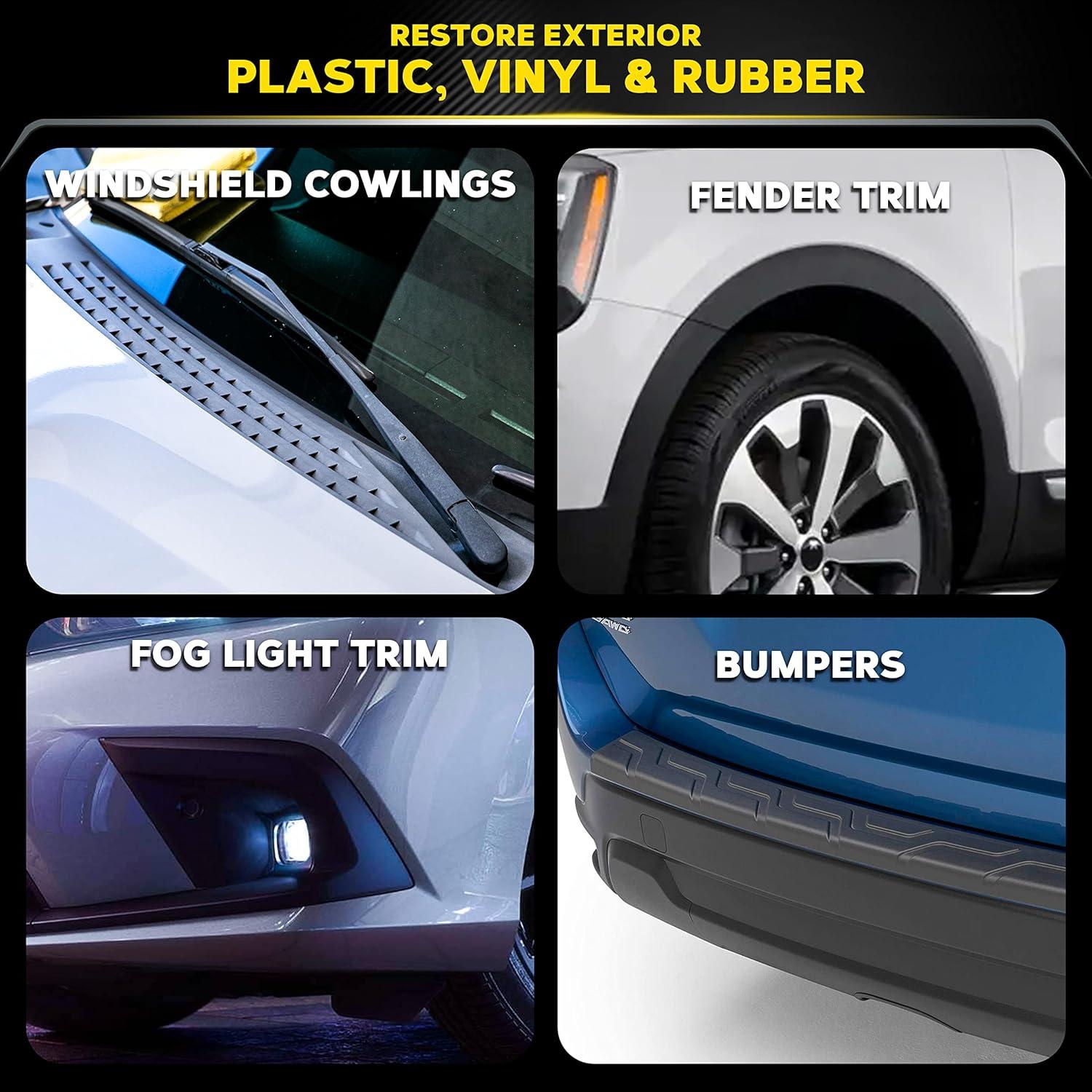 Restaurador de Plástico Negro Meguiar's Ultimate 355 ml