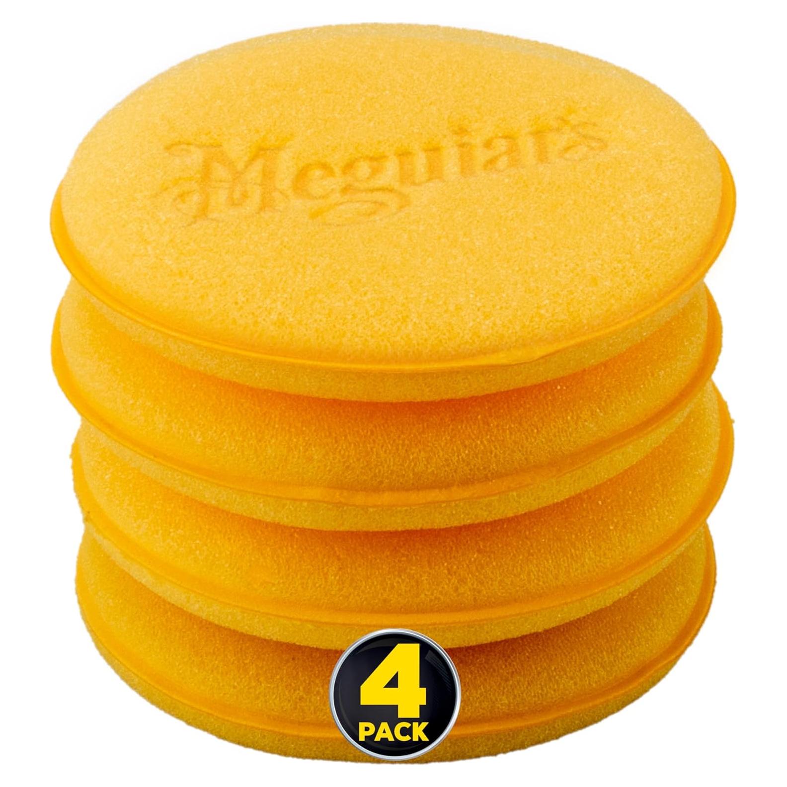 Pads de Aplicación de Espuma 10 cm Meguiar's W0004 - Paquete de 4