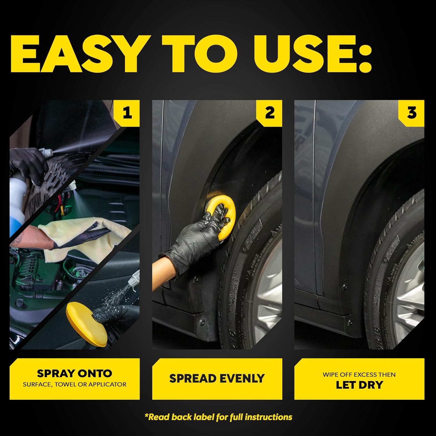 Limpiador Brillante Meguiar's D17001 Hyper Dressing 3.78L