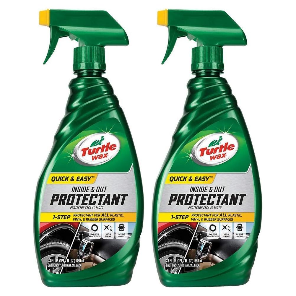 Turtle Wax Protectante Interior y Exterior 0.68 L Paquete de 2