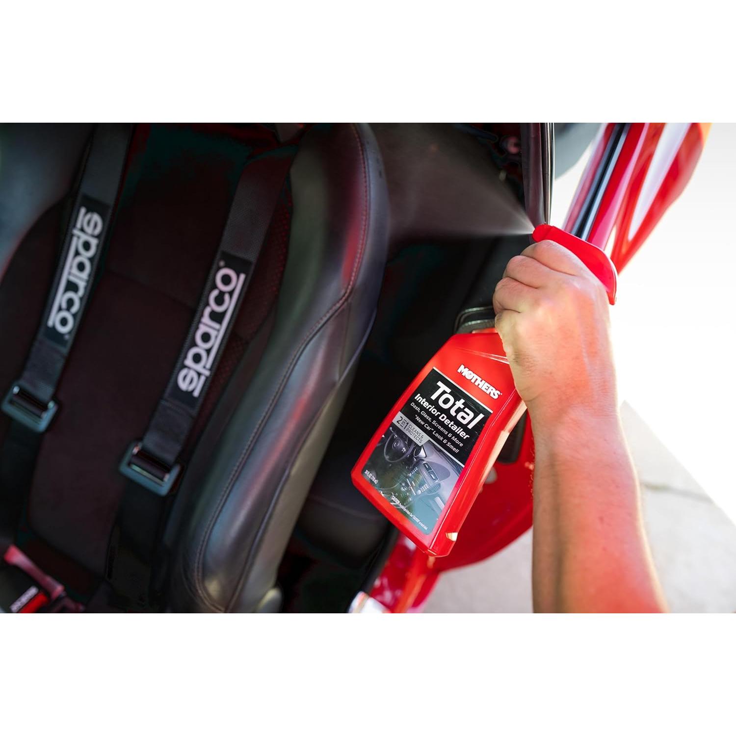 Limpiador Interior Mothers 24 oz - Libre de Amoníaco, Sin Rayas