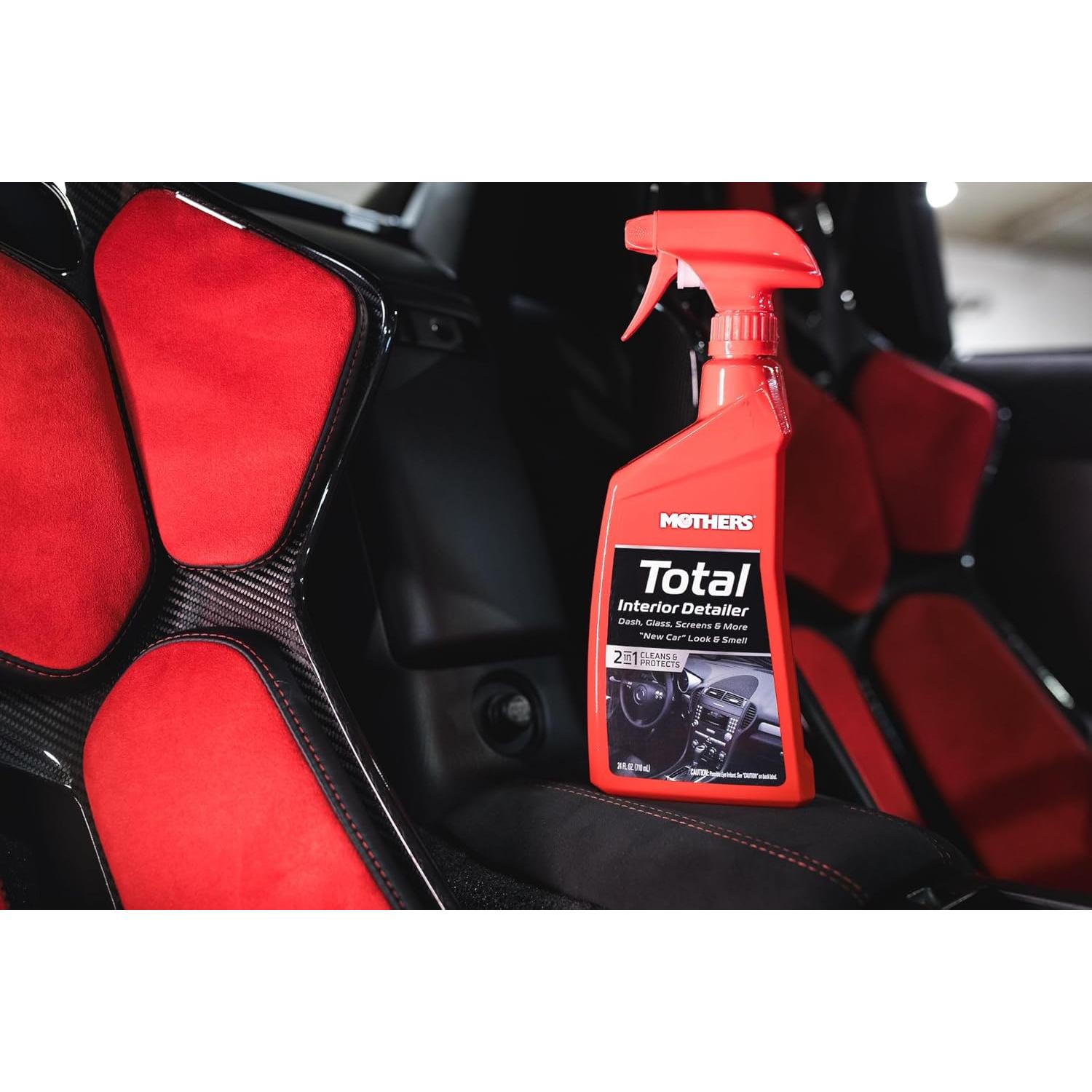 Limpiador Interior Mothers 24 oz - Libre de Amoníaco, Sin Rayas