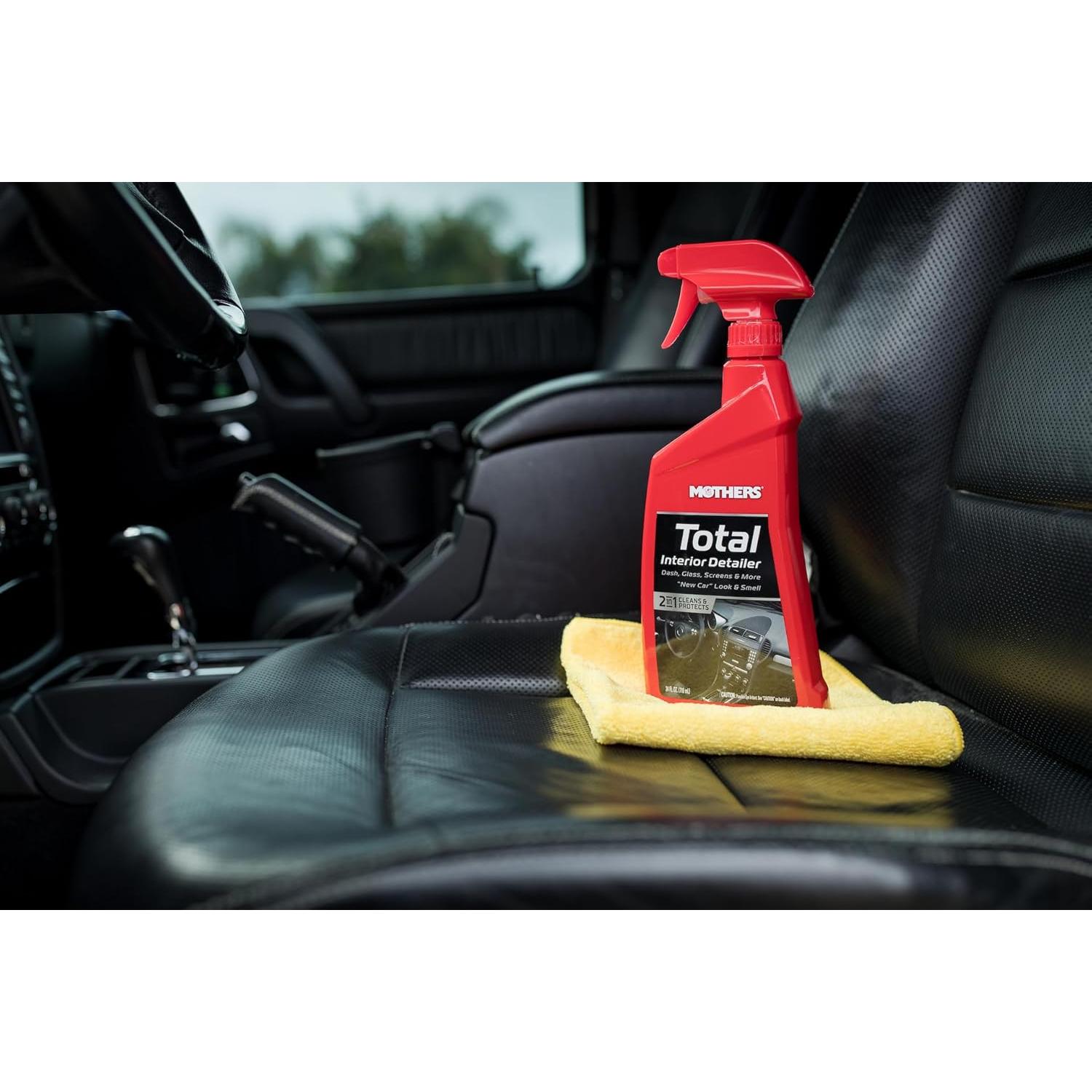 Limpiador Interior Mothers 24 oz - Libre de Amoníaco, Sin Rayas