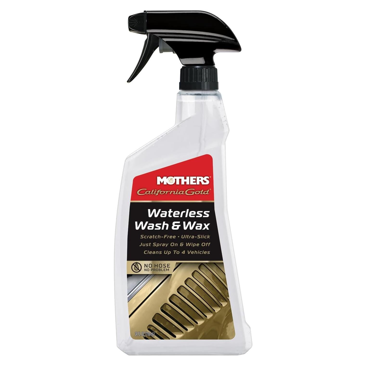 Mothers Lavado y Cera Sin Agua 24 oz - Cuidado Automotriz