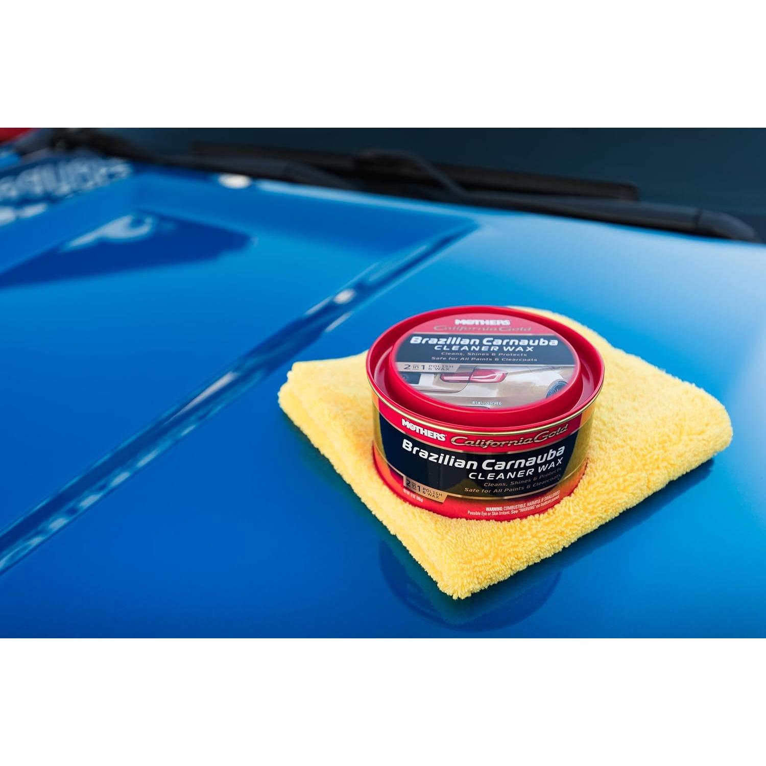Cera Limpiadora de Carnauba Mothers 05500 - 340g Brillo y Protección