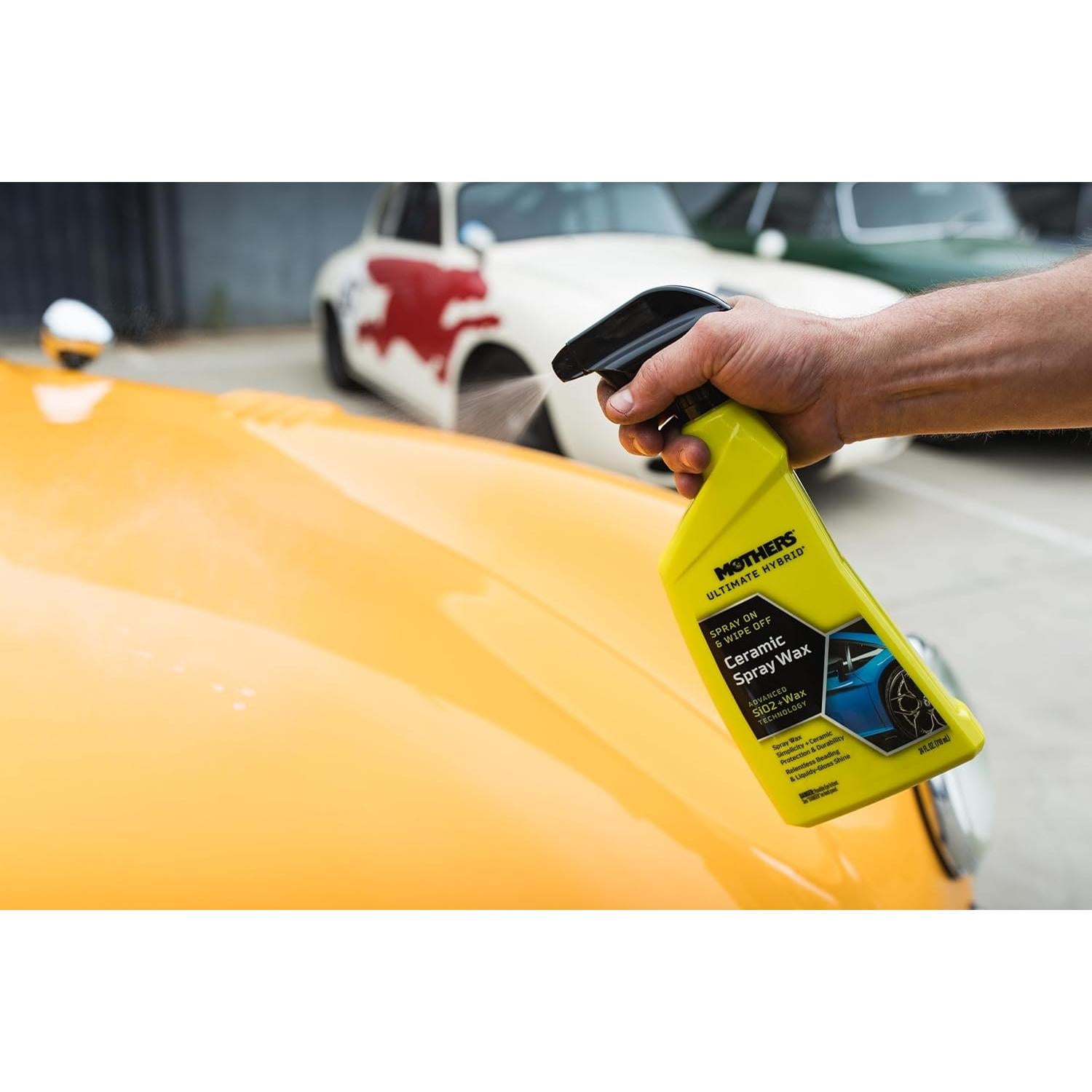 Cera en Spray Híbrida Cerámica Mothers 05764 680 ml
