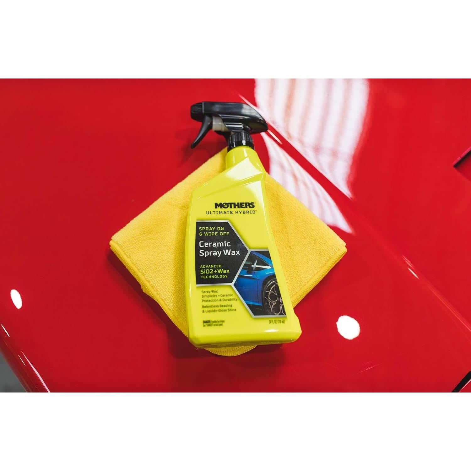 Cera en Spray Híbrida Cerámica Mothers 05764 680 ml