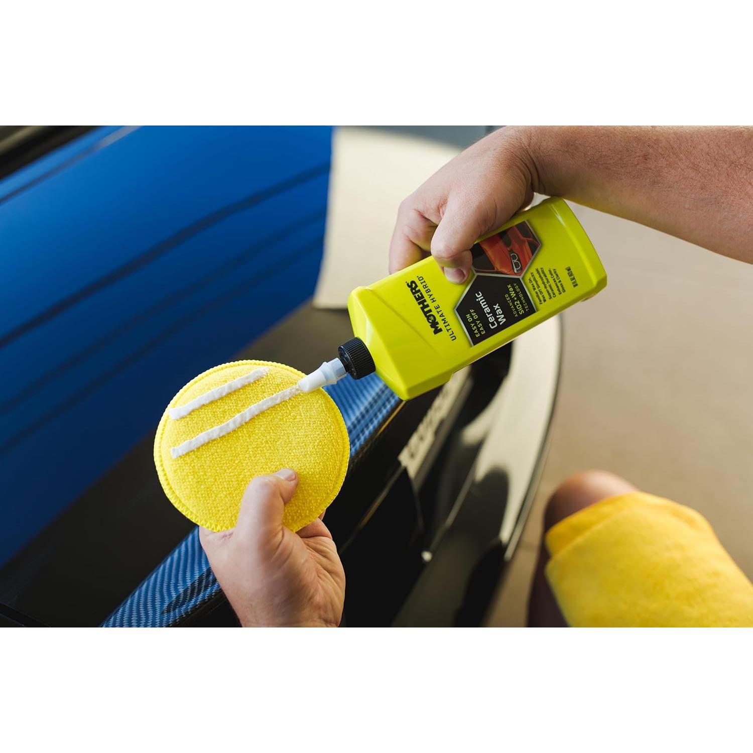 Cera Híbrida Cerámica Ultimate Mothers 473 ml - Brillo Duradero