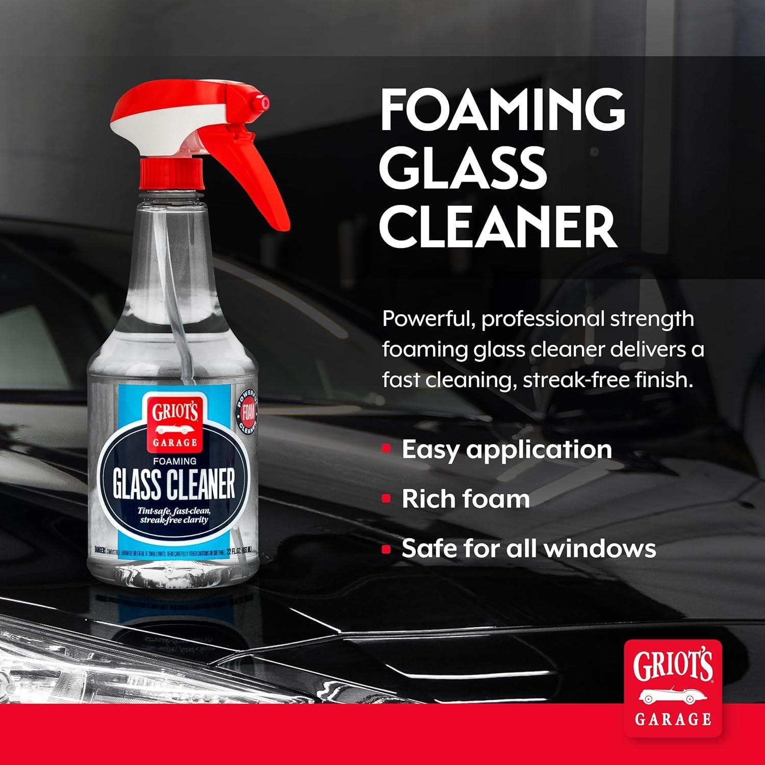 Limpiador de Vidrios Espumoso Griot's Garage 650 ml - Sin Rayas