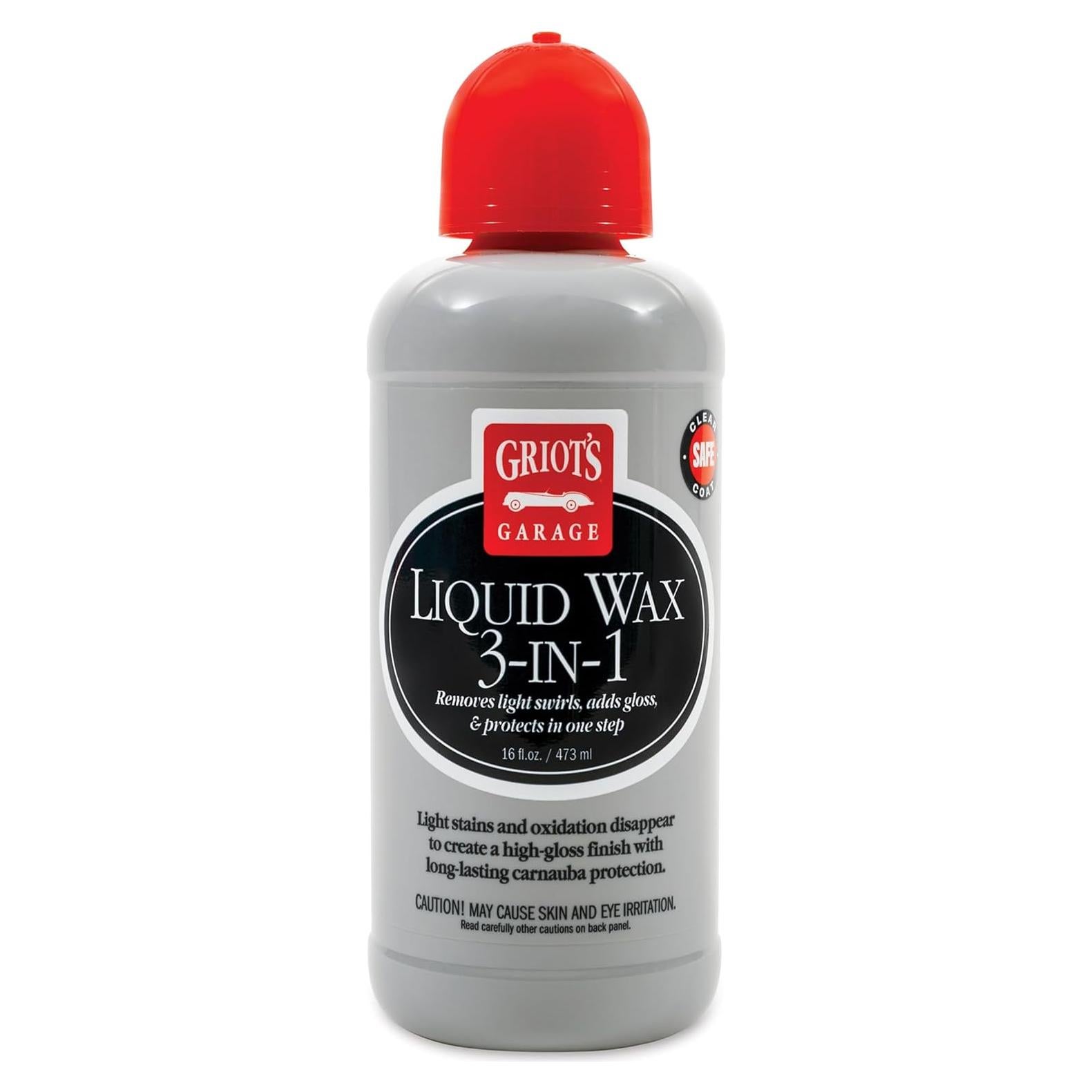 Cera Líquida 3-en-1 Griot's Garage 454g - Pulido y Protección