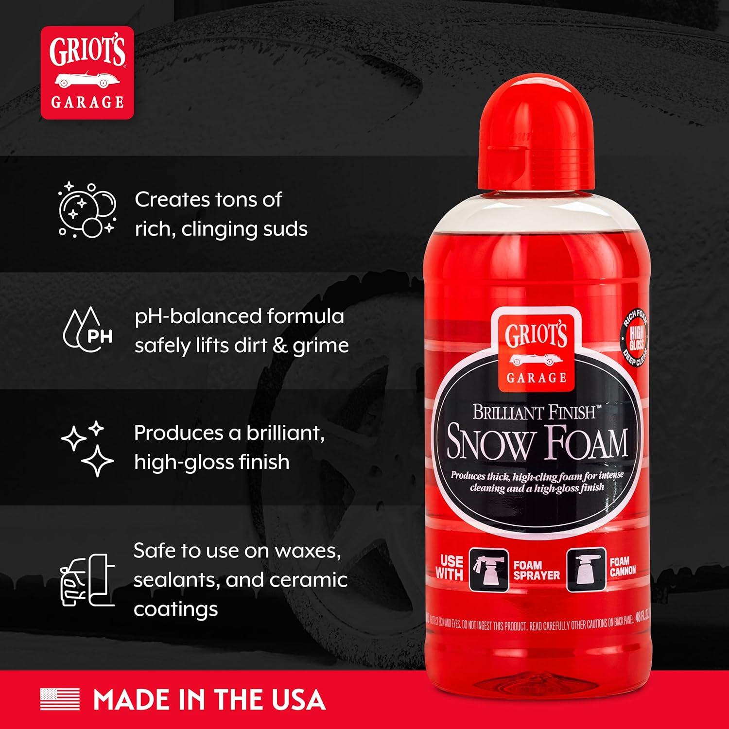 Jabón Espumoso para Lavado de Autos Griot's Garage 1.55kg