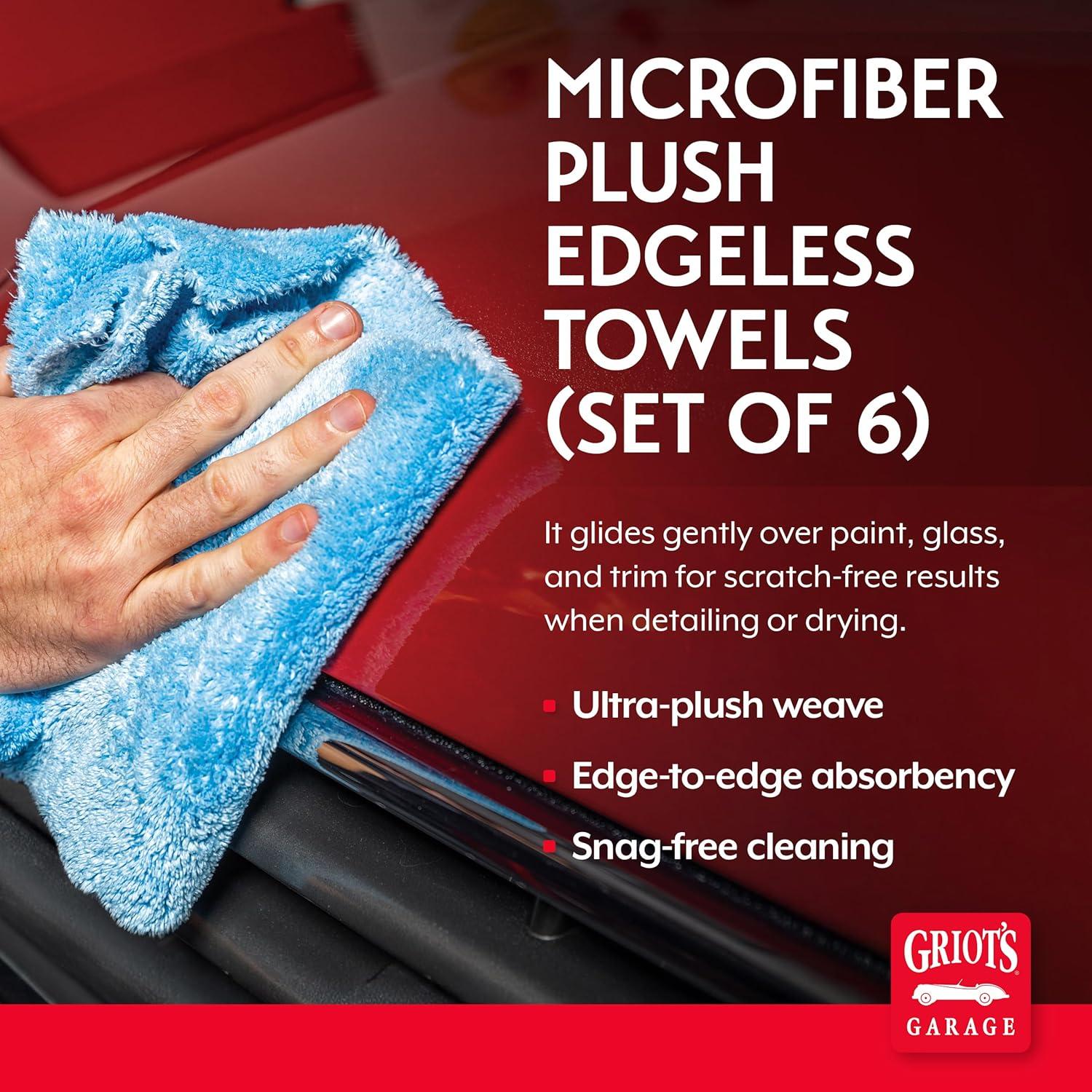 Toallas de Microfibra Griot's Garage 40x40 cm Juego de 6