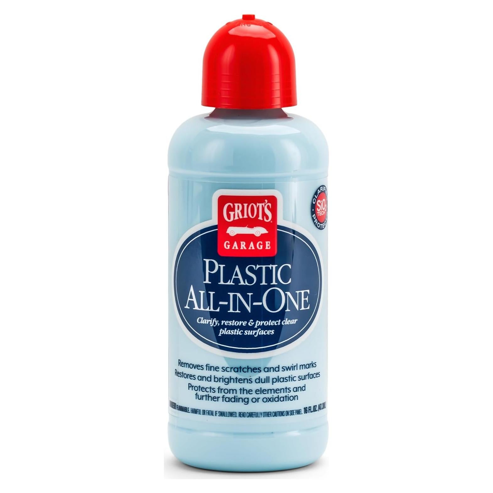 Restaurador de Plástico Griot's Garage 16oz, Pulir y Proteger