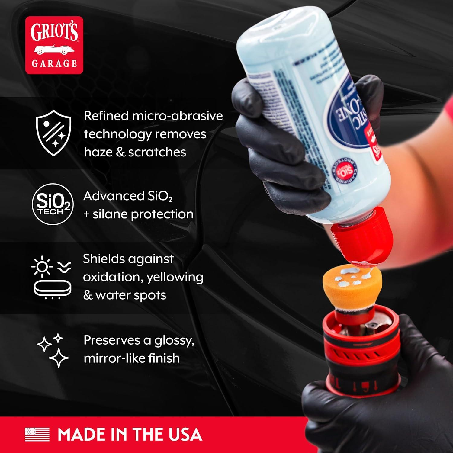 Restaurador de Plástico Griot's Garage 16oz, Pulir y Proteger
