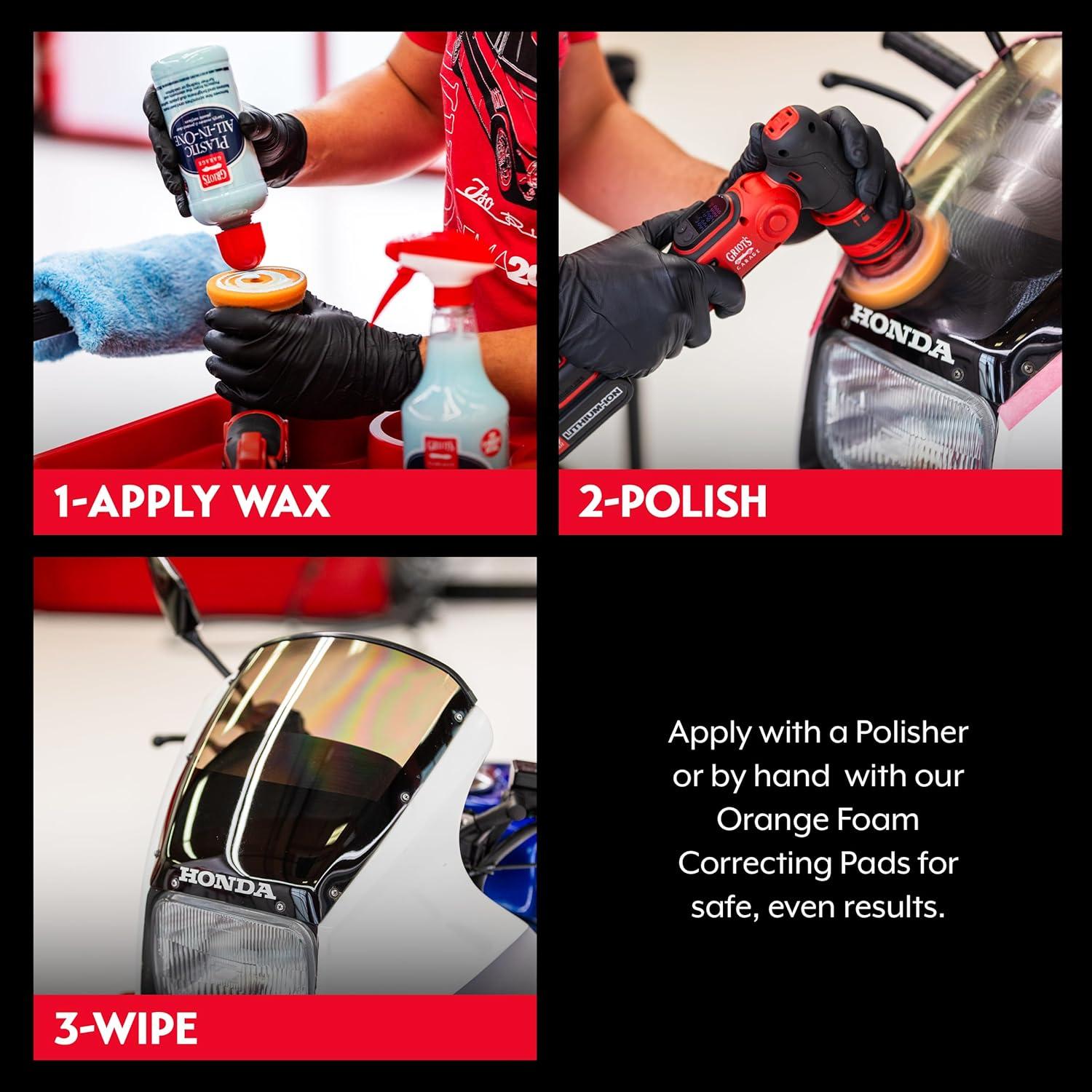 Restaurador de Plástico Griot's Garage 16oz, Pulir y Proteger