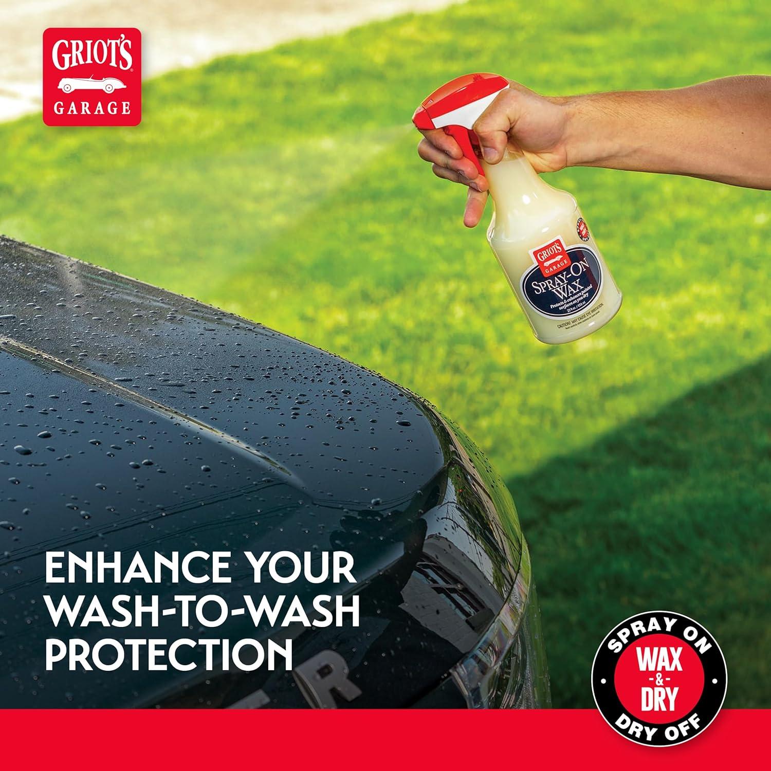 Cera en Spray Griot's Garage 650 ml para Detallado de Autos