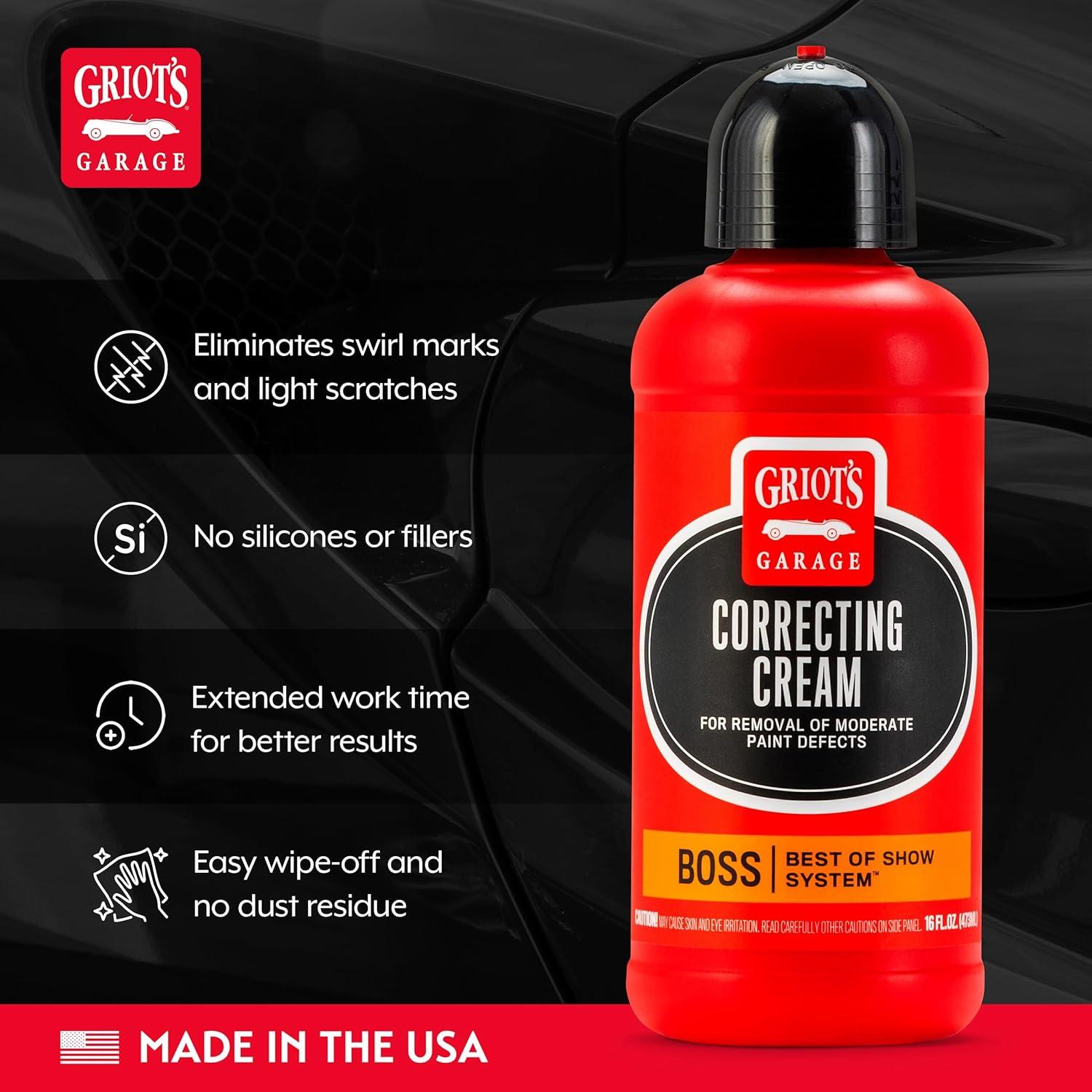 Crema Correctora BOSS Griot's Garage 473ml Eliminador Rayones
