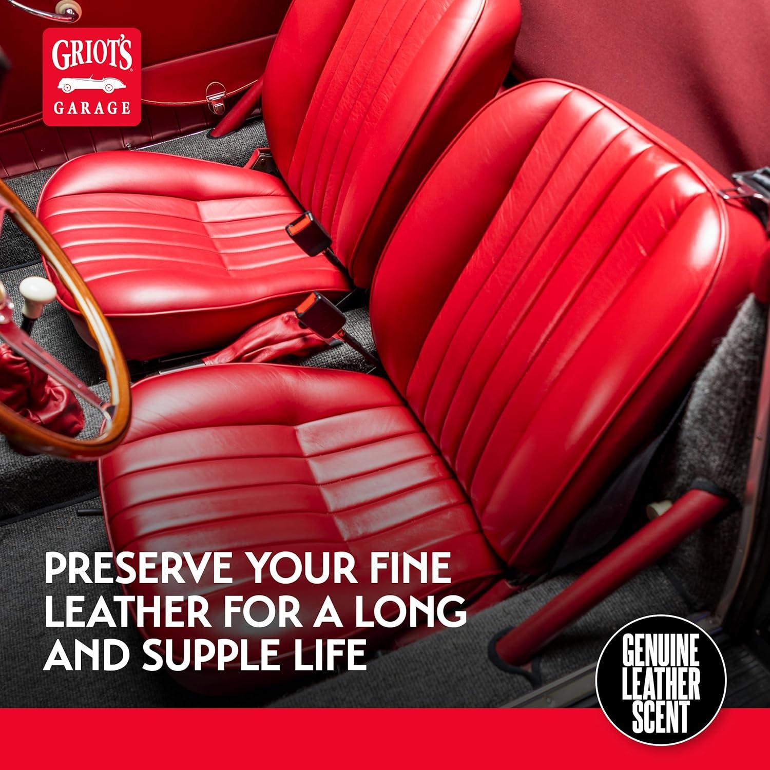 Spray Limpiador y Acondicionador de Cuero Griot's Garage 3.78L