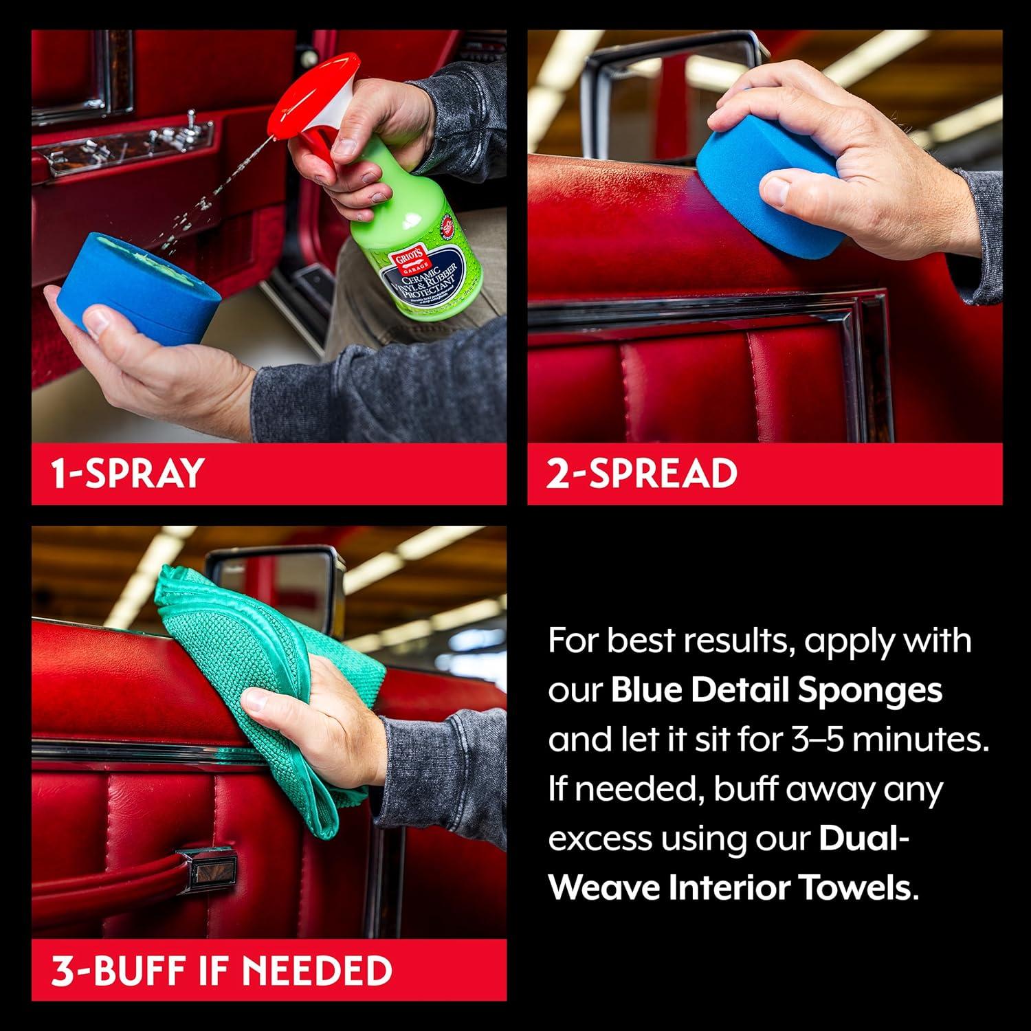 Protector Cerámico para Vinilo y Caucho Griot's Garage 620ml