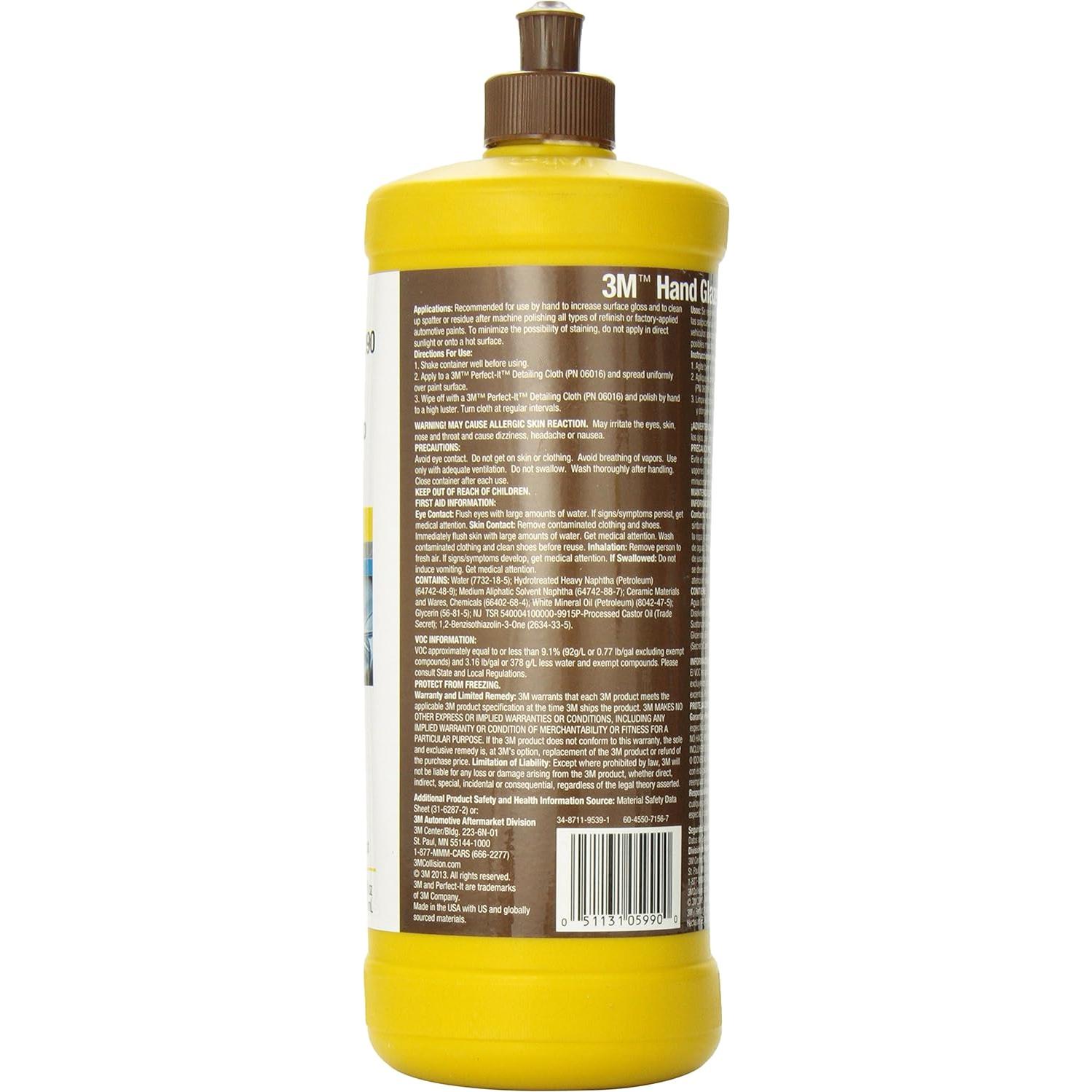 Glaseado a Mano 3M 05990 1L - Acabado Brillante Automotriz