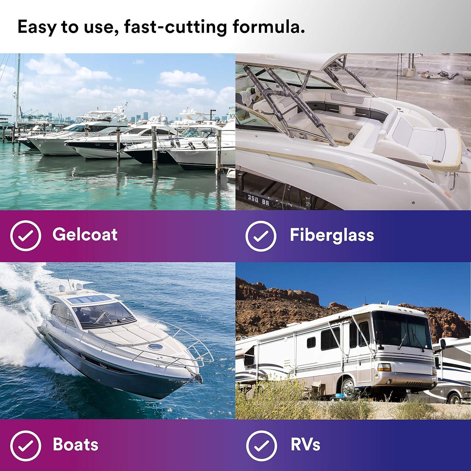 Compuesto de Corte Pesado Gelcoat 3M Perfect-It 1 Cuarto