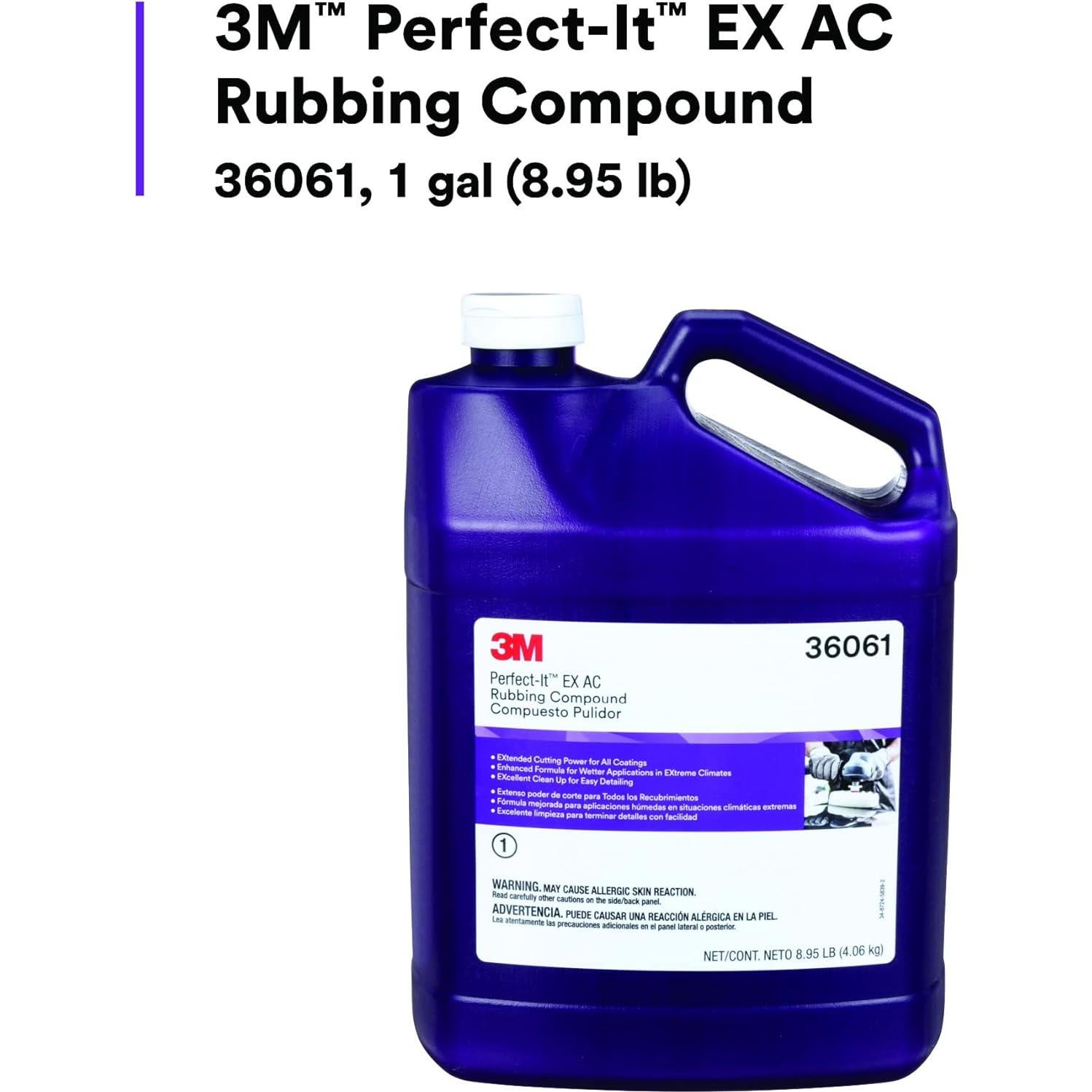 Compuesto Abrasivo Perfect-It 3M 36061, Corte Rápido, 4.21 kg