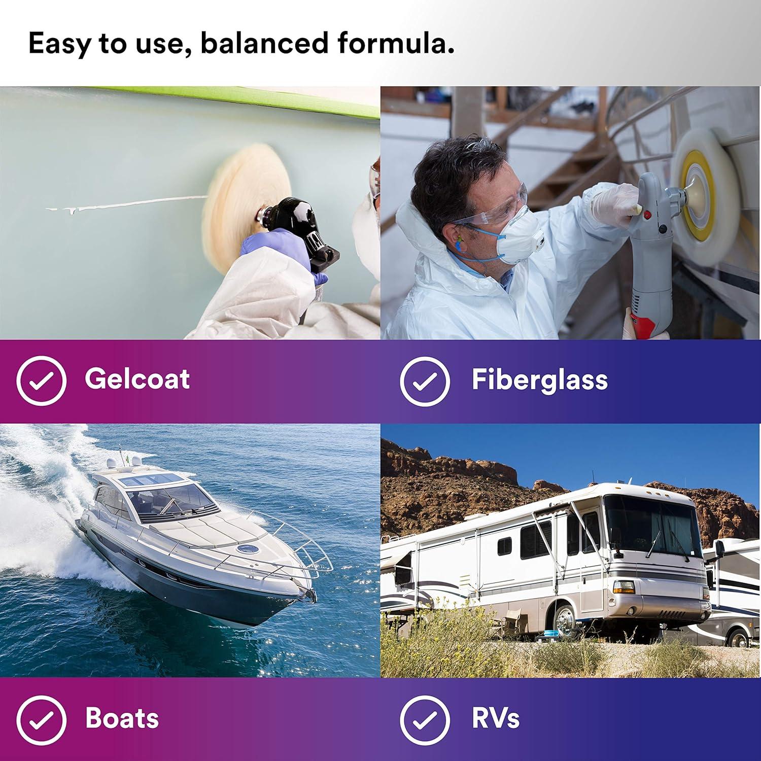 Compuesto de Corte Medio + Cera 3M Perfect-It 36105, 0.47L