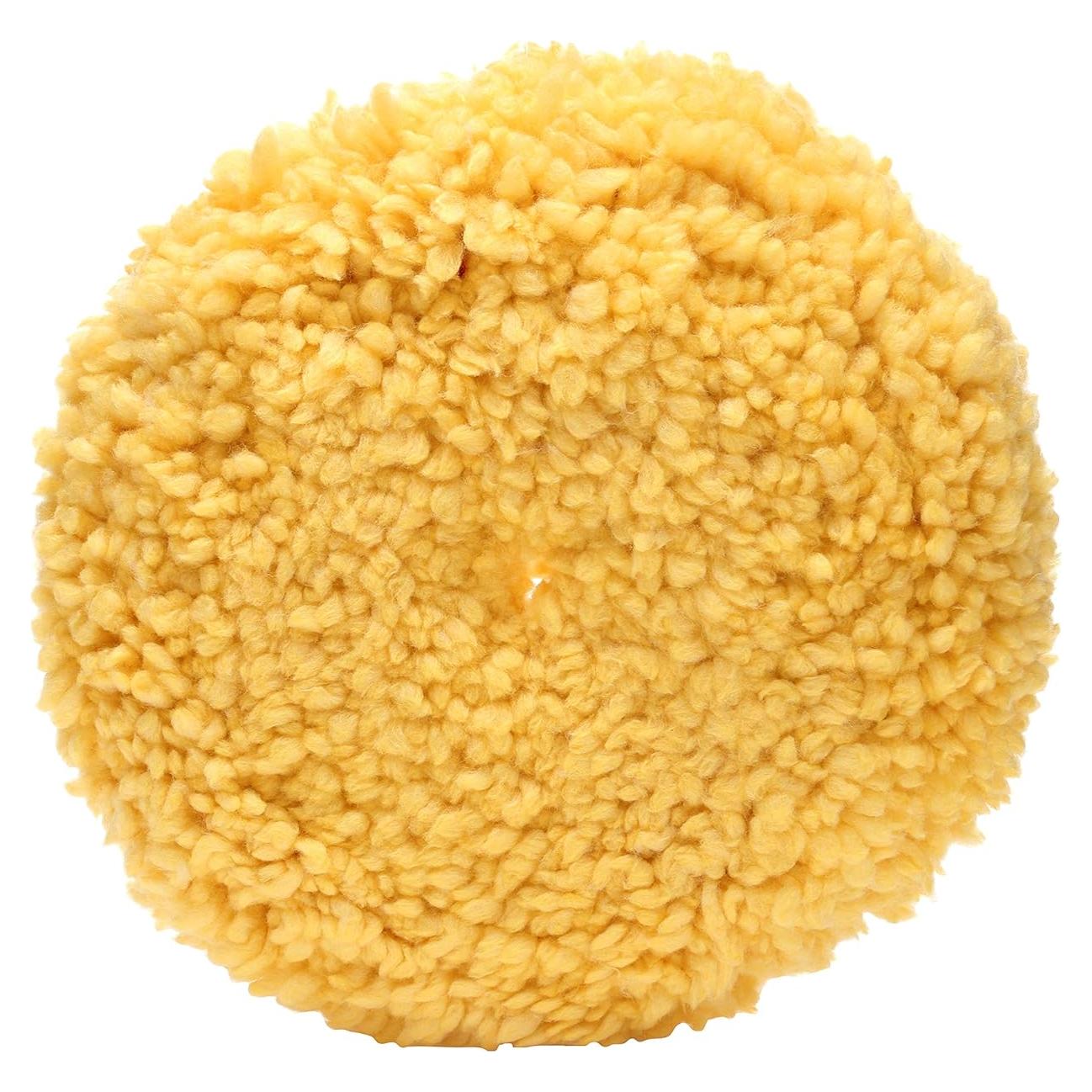 Almohadilla de Pulido de Lana 3M 9" (22.86 cm) Amarillo