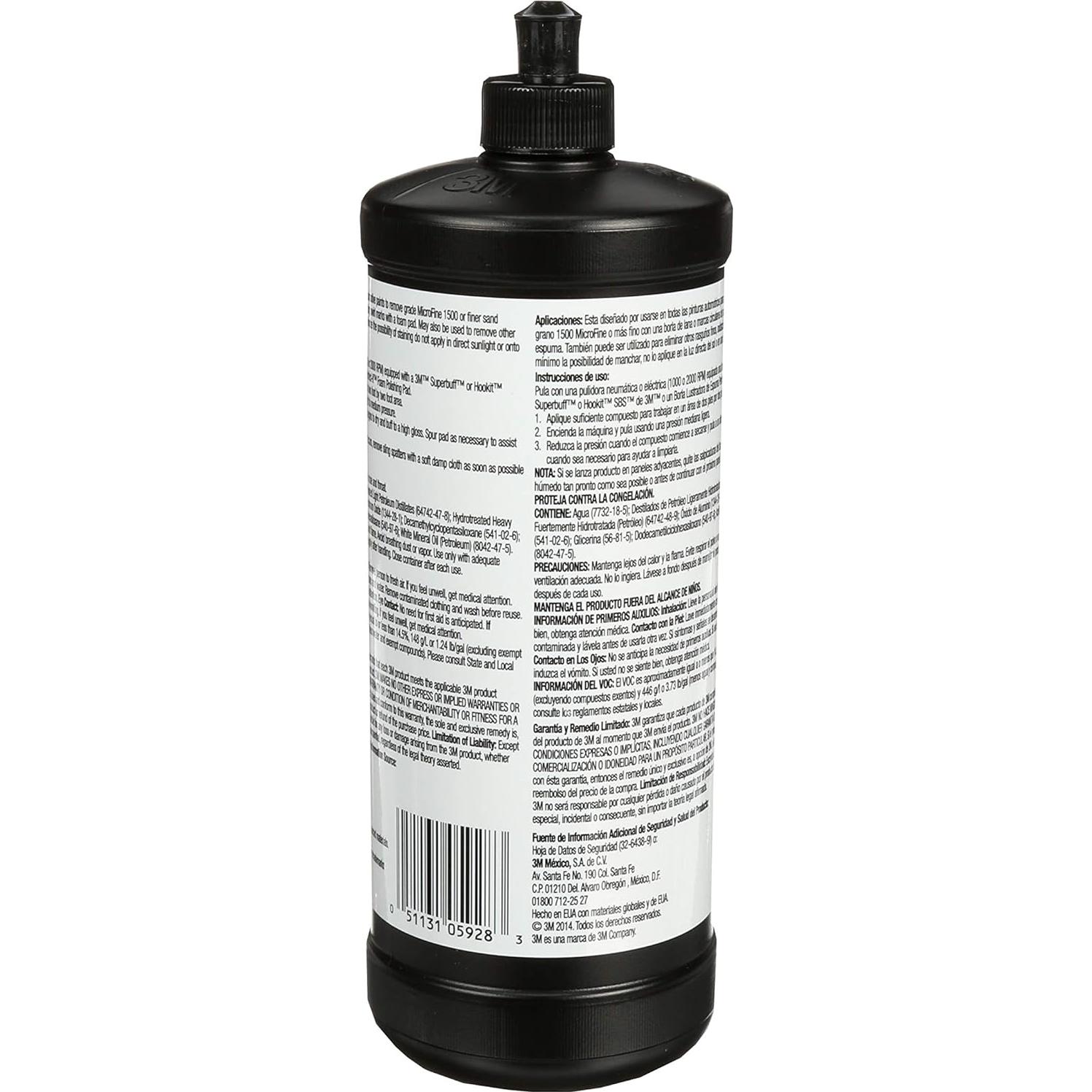 Pulidor de Máquina 3M Finesse-it II 946 mL para Automóviles