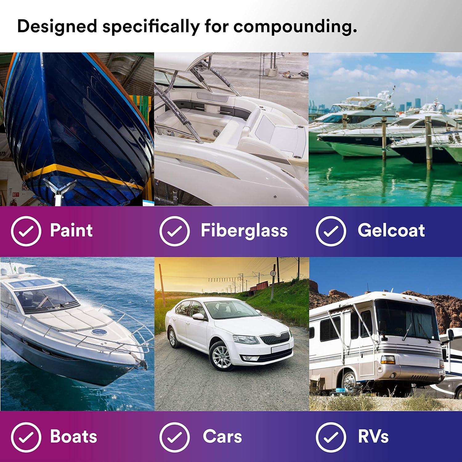 Almohadilla de Compounding de Lana 3M Perfect-It 23.8 cm