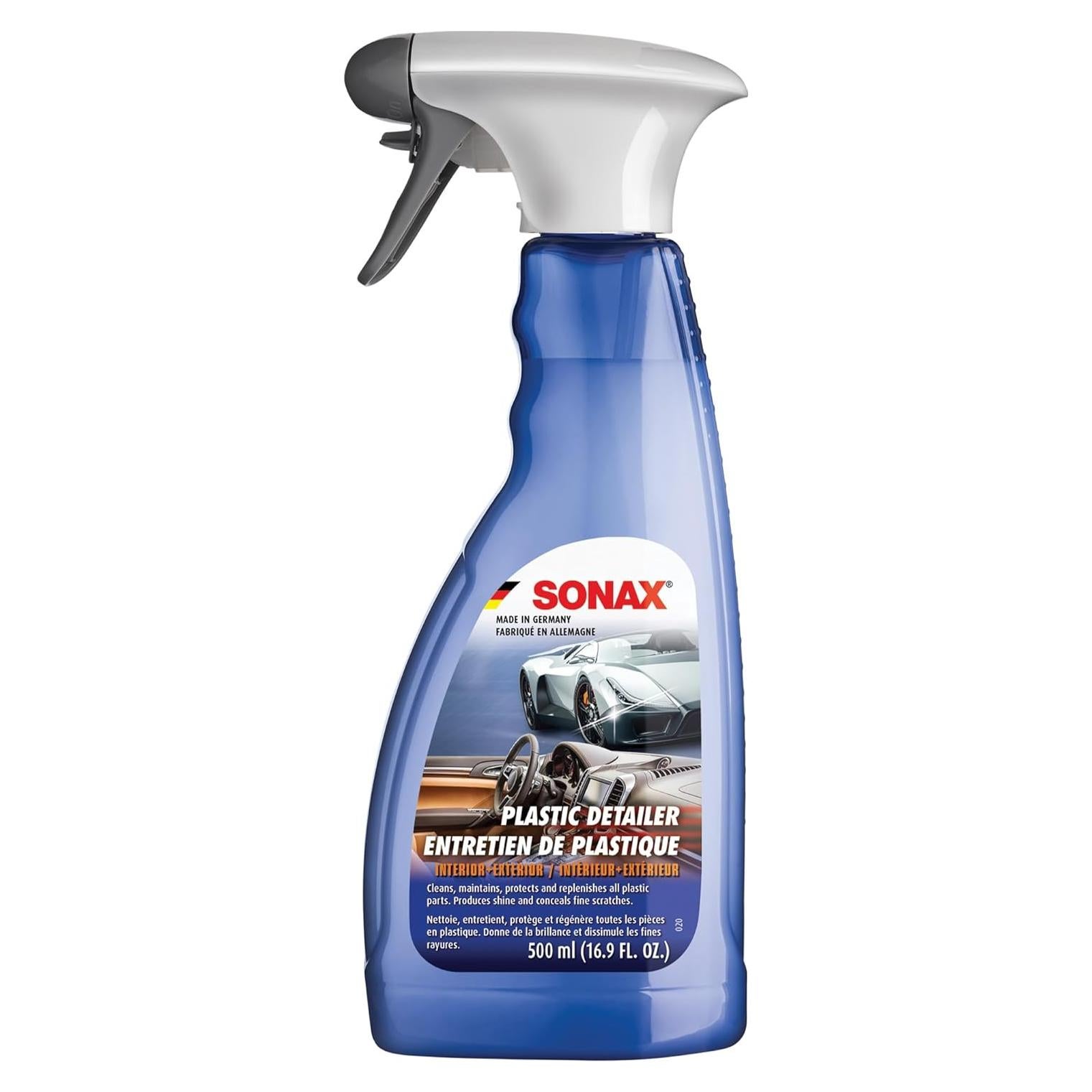 Detallador de Plástico SONAX 500ml - Limpieza y Protección