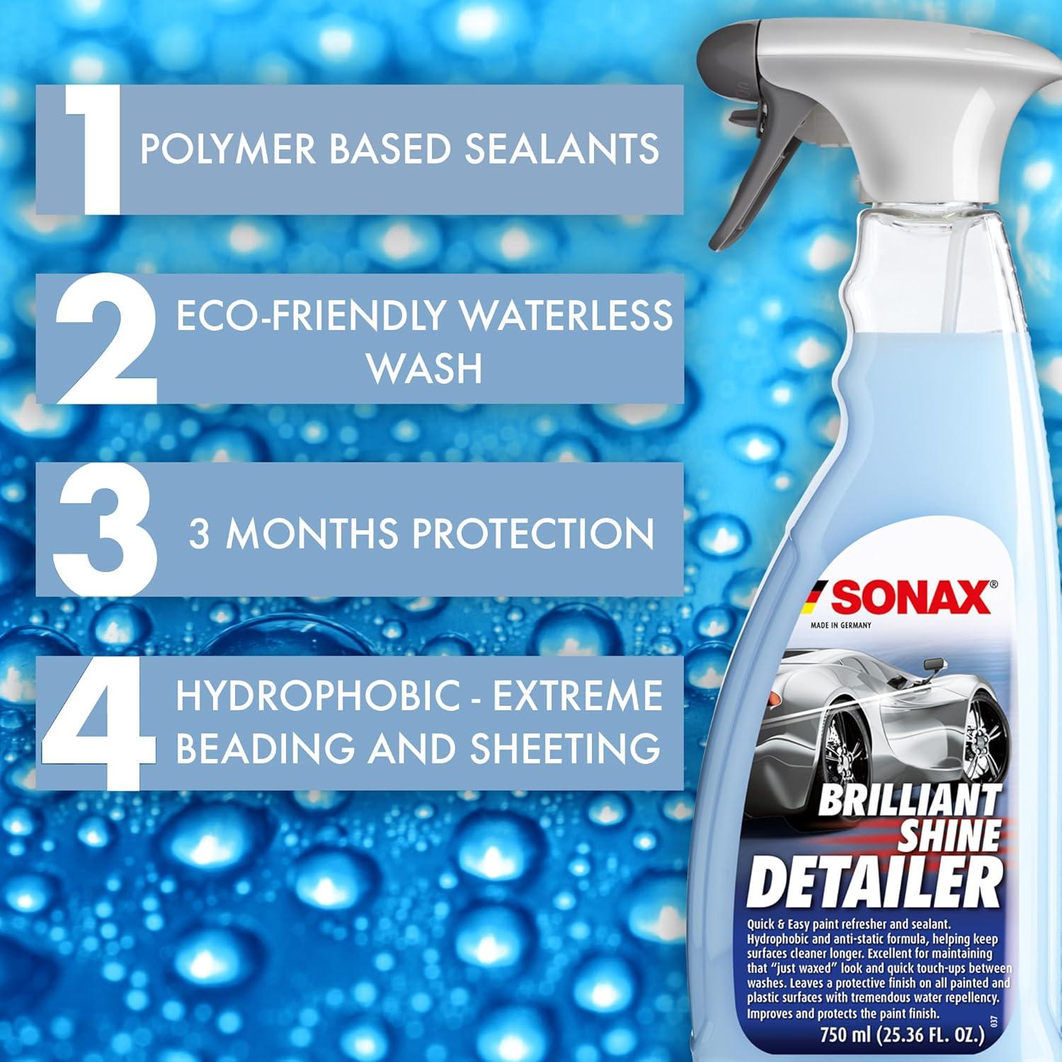 SONAX Detallador Rápido 750ml | Brillo y Protección de Pintura