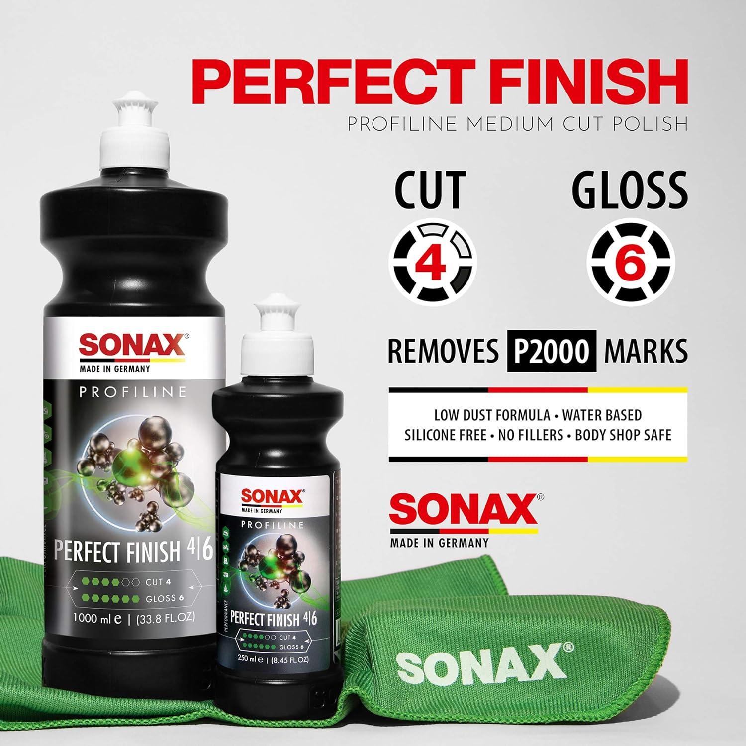 Pulidor Sonax Perfect Finish 1000 ml - Elimina Arañazos y Defectos